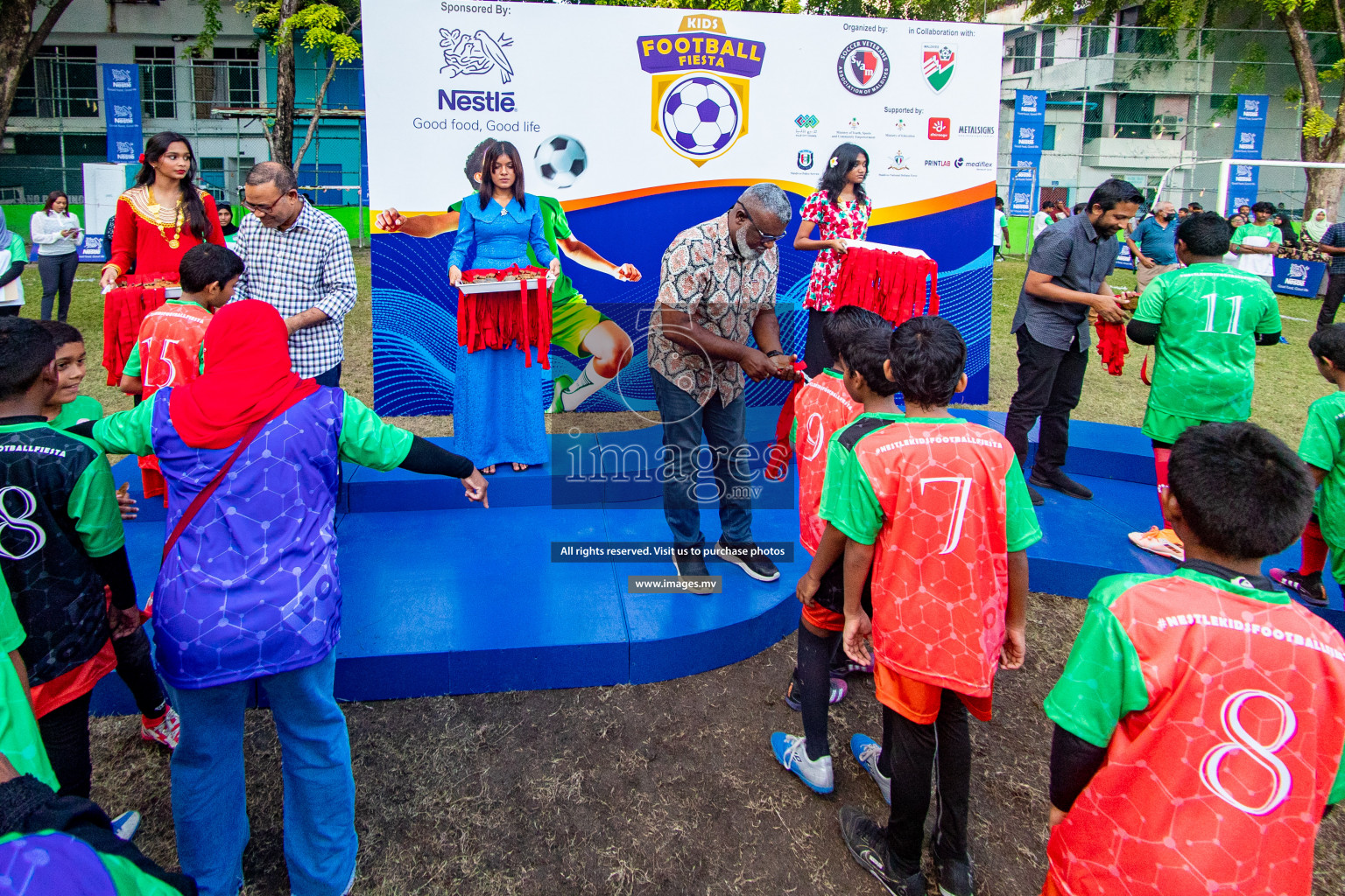 Day 4 of Milo Kids Football Fiesta 2022 was held in Male', Maldives on 22nd October 2022. Photos:Hassan Simah / images.mv