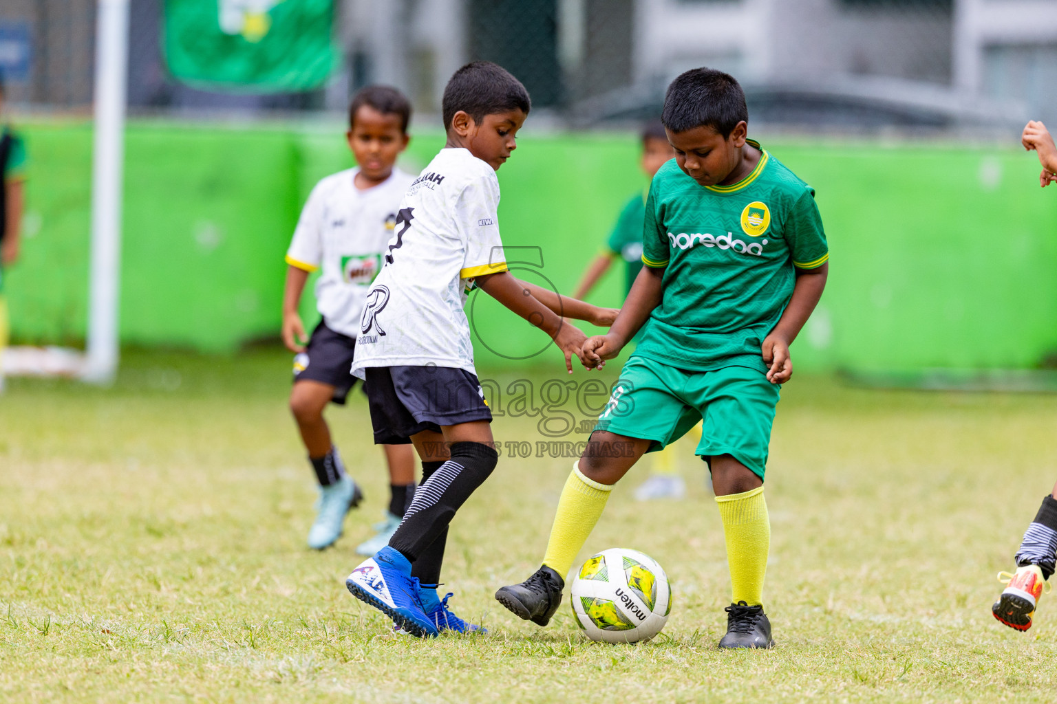Day 1 of MILO SVAM Juniors 2025 (U-8) was held at Henveiru Stadium in Male', Maldives on Thursday, 26th June 2025. 
Photos: Hassan Simah / images.mv
