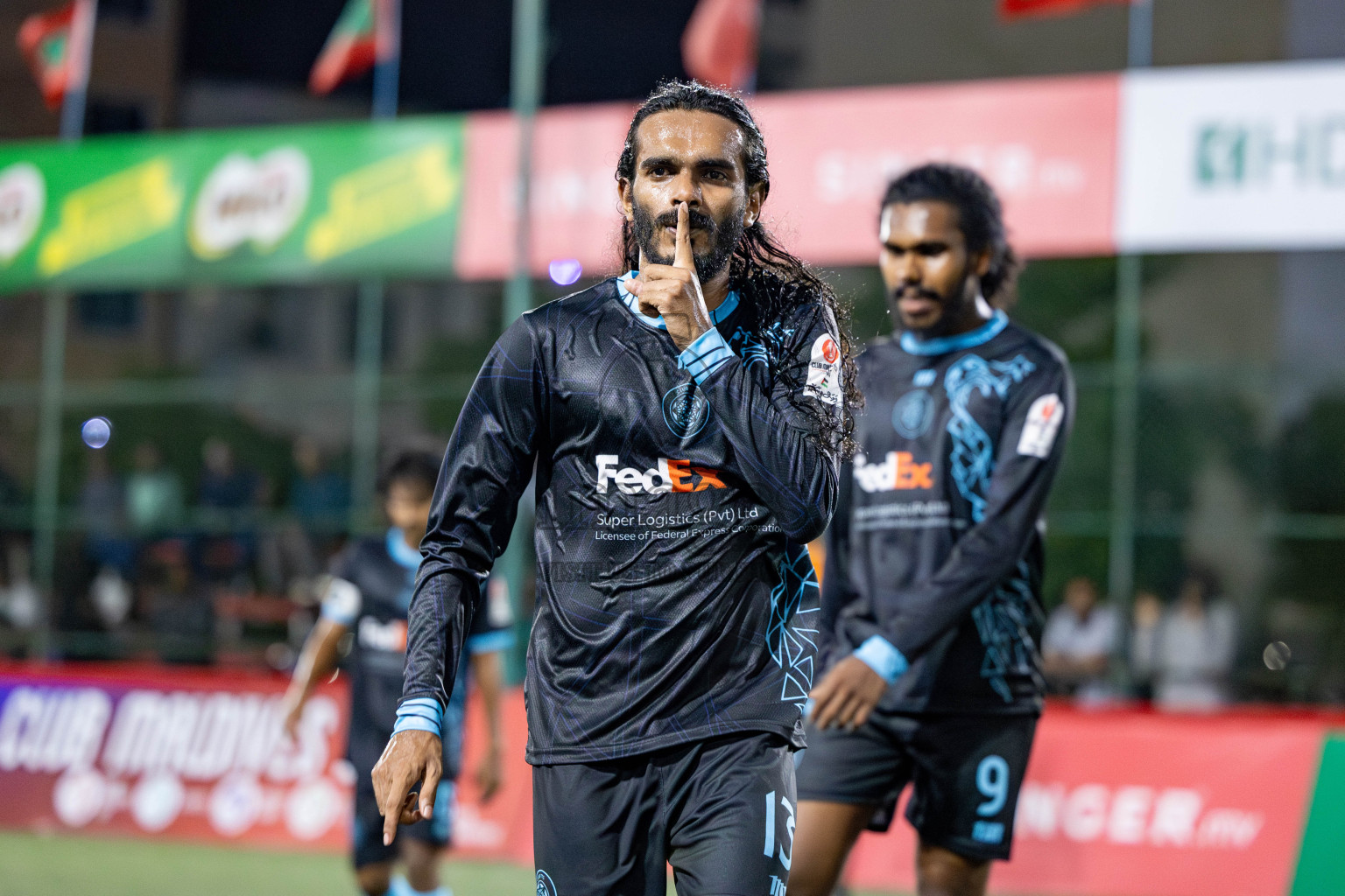 CLUB TTS vs Baros Maldives in Club Maldives Cup 2024 held in Rehendi Futsal Ground, Hulhumale', Maldives on Monday, 23rd September 2024. 
Photos: Hassan Simah / images.mv