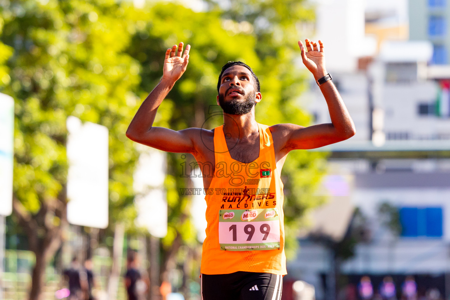 Day 3 of National Athletics Championship 2025 was held at Ekuveni Running Ground in Male', Maldives on Saturday, 16th August 2025. Photos: Nausham Waheed / images.mv