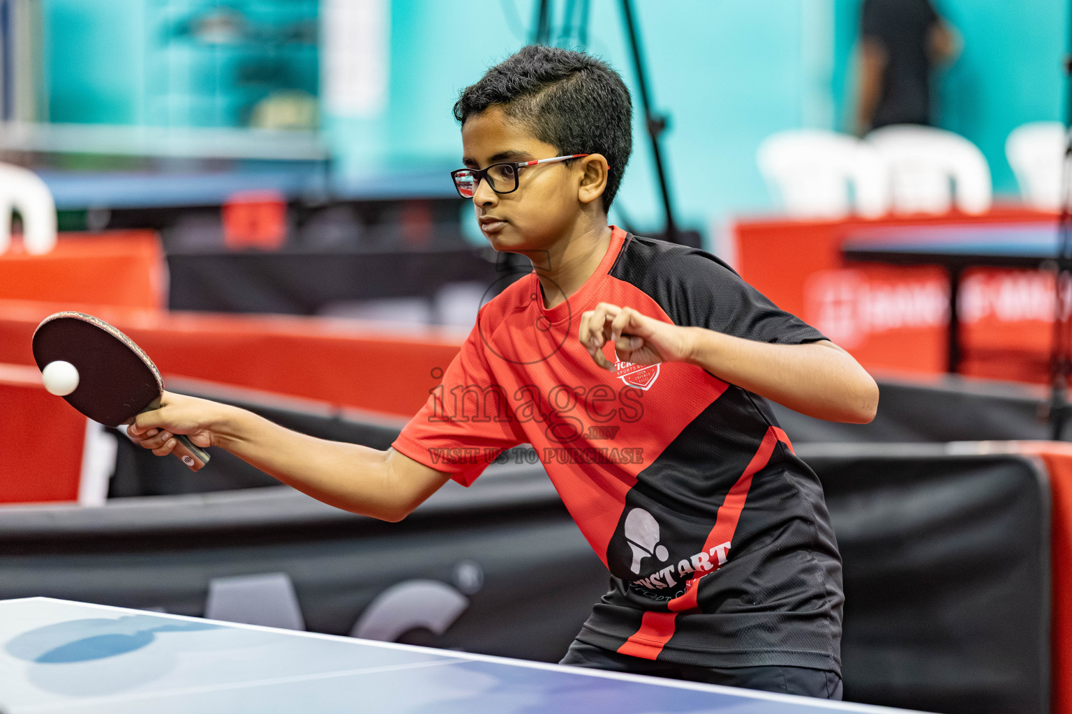 Day 5 of BML 63rd National Table Tennis Tournament 2025 was held on Friday, 29th August 2025 in Male' TT Hall, Male', Maldives. Photos: Areef / images.mv