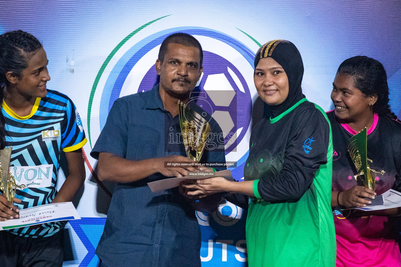 Final of MFA Futsal Tournament 2023 on 10th April 2023 held in Hulhumale'. Photos: Nausham waheed /images.mv