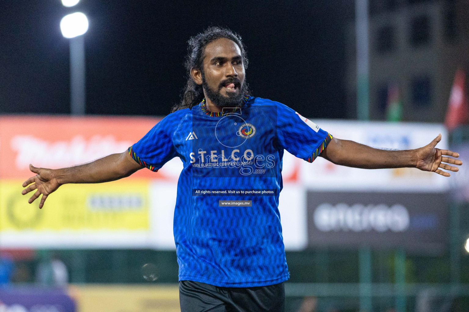 STELCO vs United BML in Quarter Final of Club Maldives Cup 2023 held in Hulhumale, Maldives, on Saturday, 12th August 2023Photos: Nausham Waheed