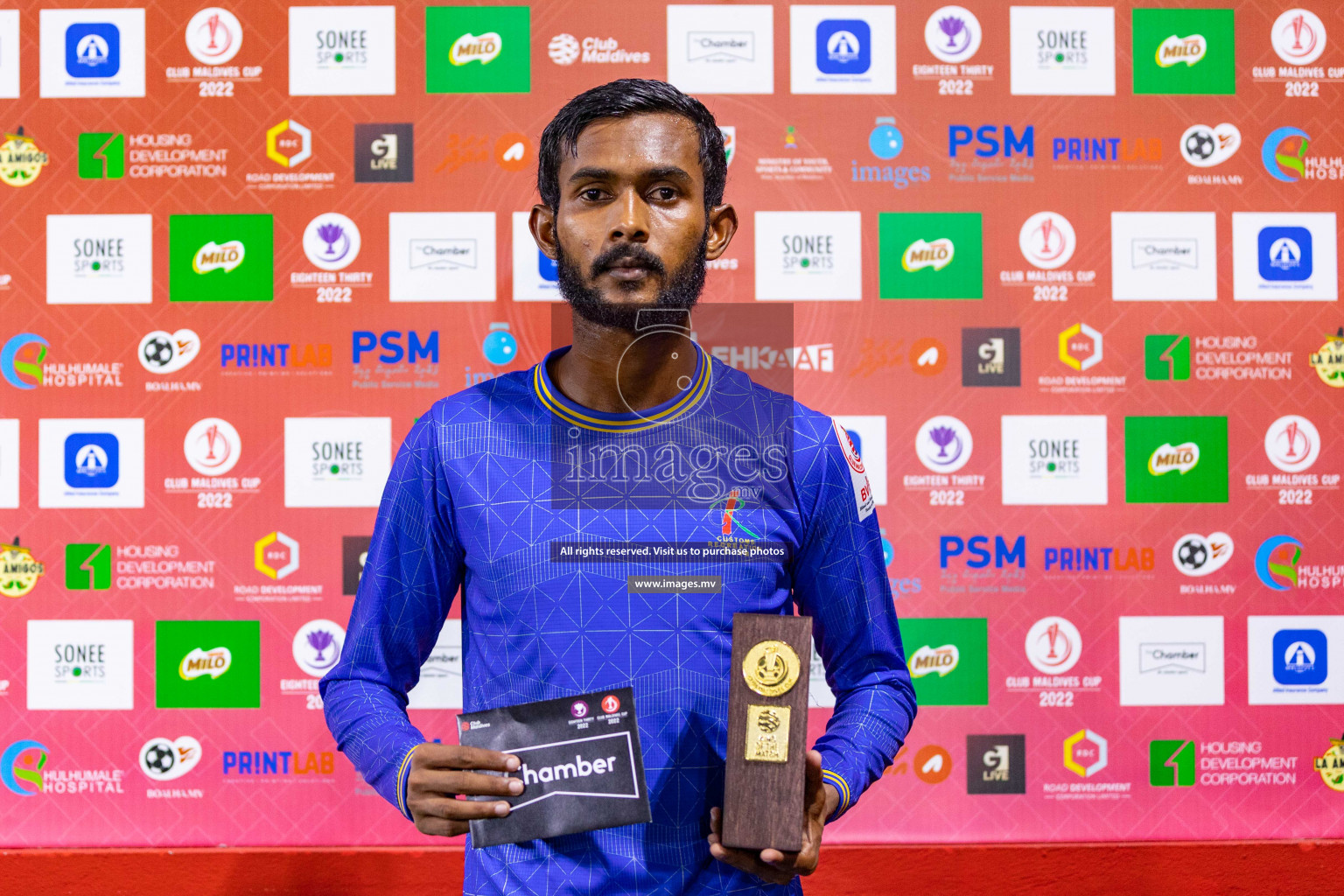 Customs RC vs Club MYS in Club Maldives Cup 2022 was held in Hulhumale', Maldives on Wednesday, 19th October 2022. Photos: Ismail Thoriq / images.mv