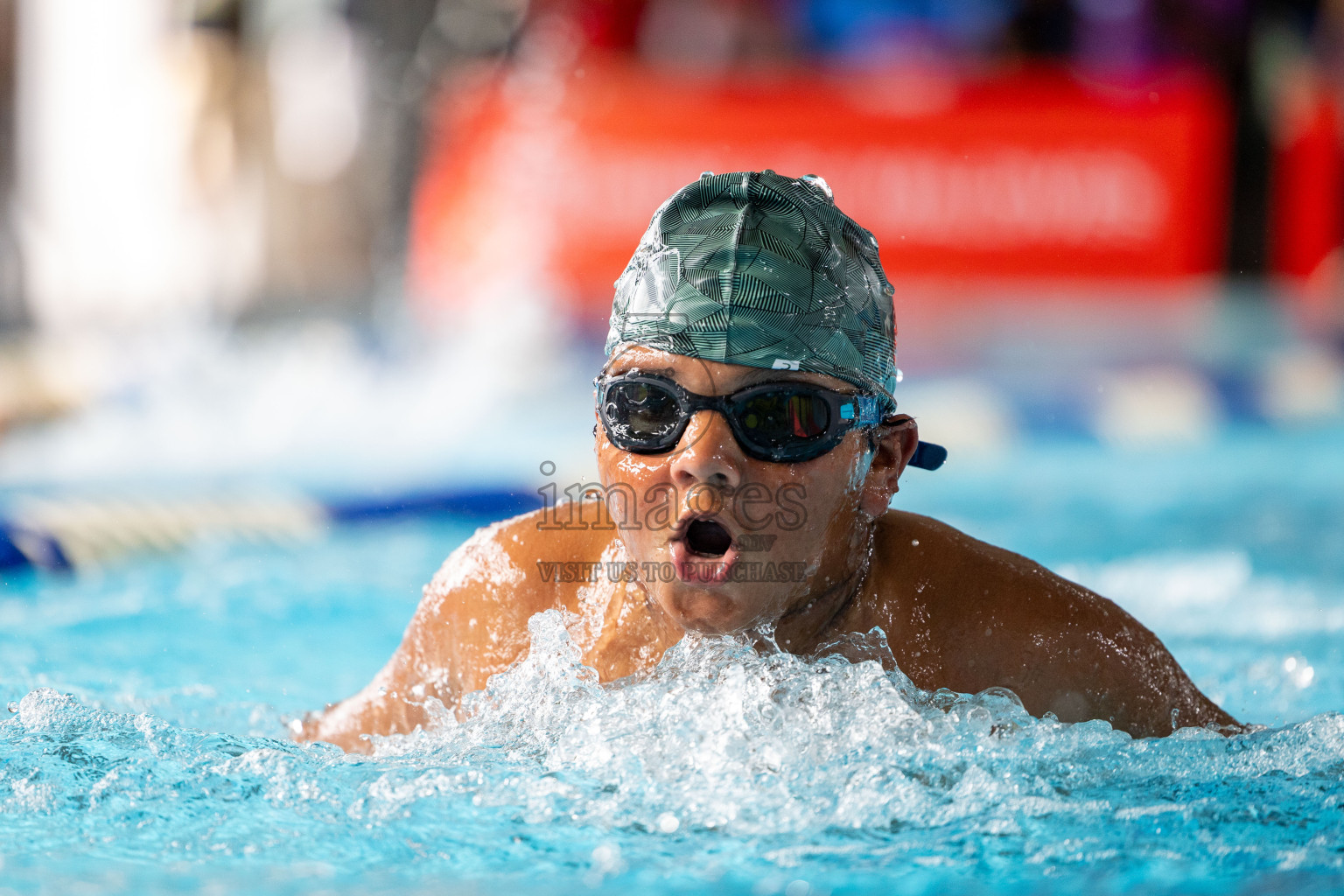 Day 1 of 20th Inter-school Swimming Competition 2024 held in Hulhumale', Maldives on Saturday, 12th October 2024. Photos: Ismail Thoriq / images.mv