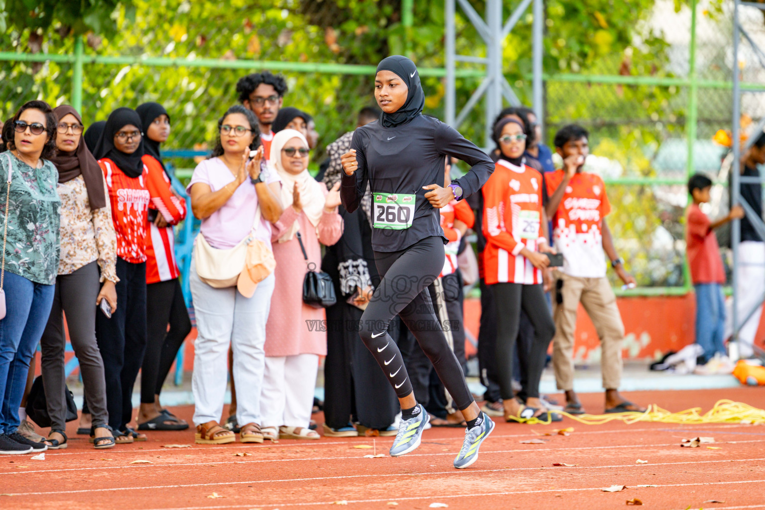 Day 2 of 12th Milo Association Championships was held in Ekuveni Track at Male', Maldives on Friday, 25th April 2025. Photos: Hassan Simah / images.mv
