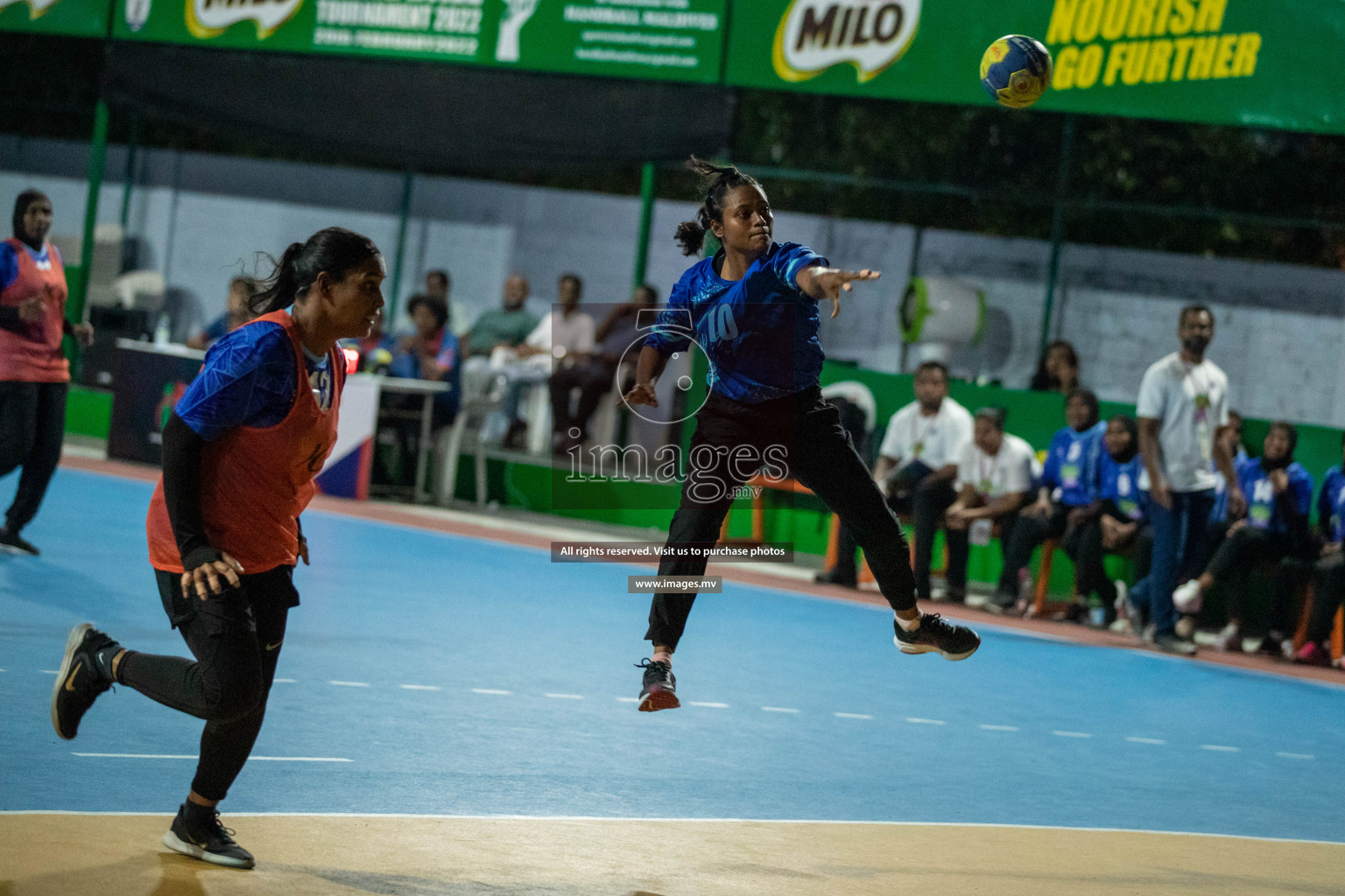 Day 13 of Milo 6th Inter Office Handball Tournament 2022 - Photos by Nausham Waheed & Hassan Simah