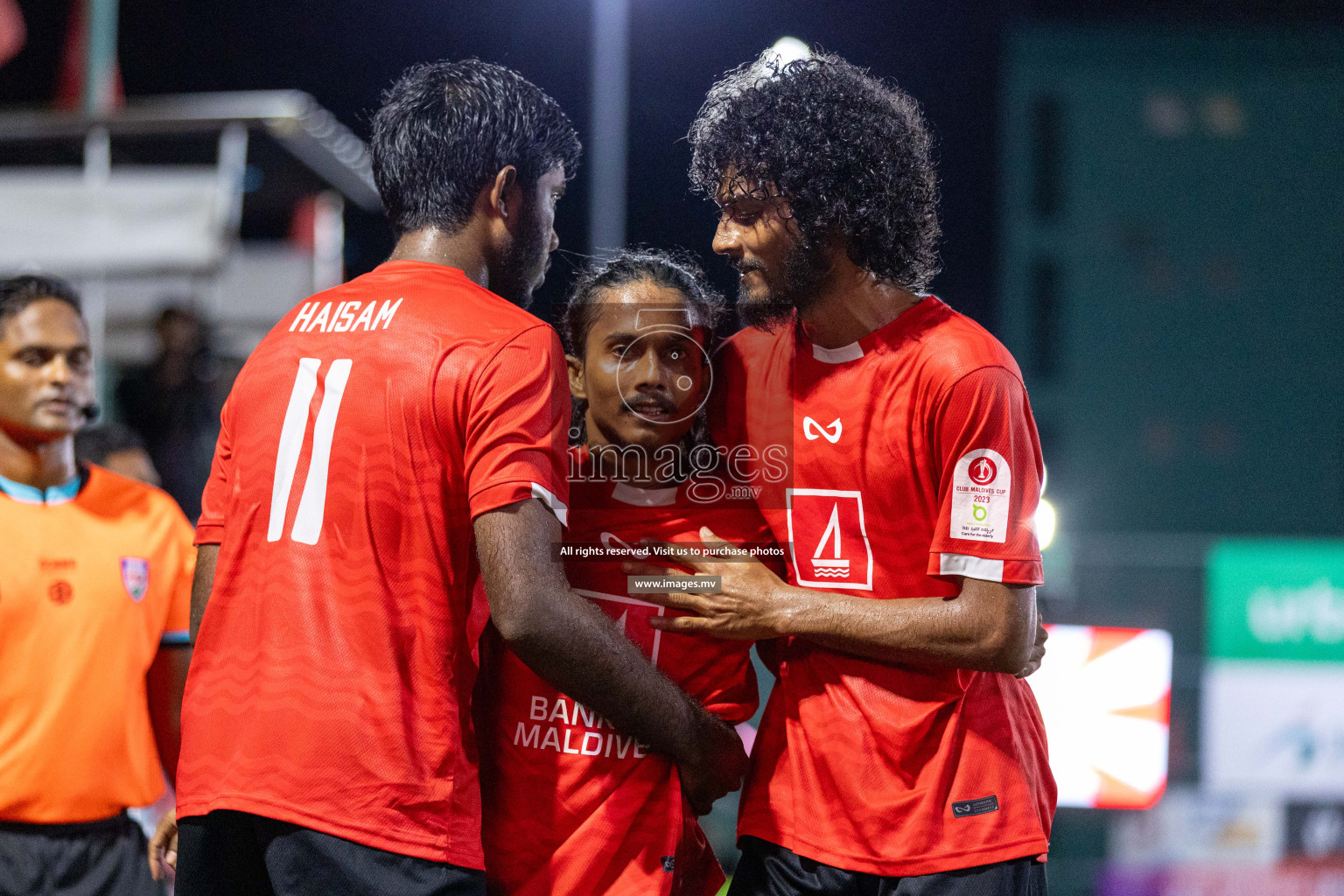 STELCO vs United BML in Quarter Final of Club Maldives Cup 2023 held in Hulhumale, Maldives, on Saturday, 12th August 2023Photos: Nausham Waheed