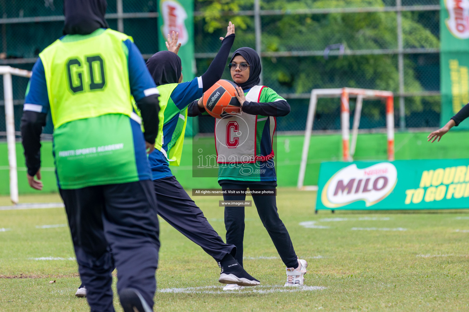 Day1 of Milo Fiontti Festival Netball 2023 was held in Male', Maldives on 12th May 2023. Photos: Nausham Waheed / images.mv