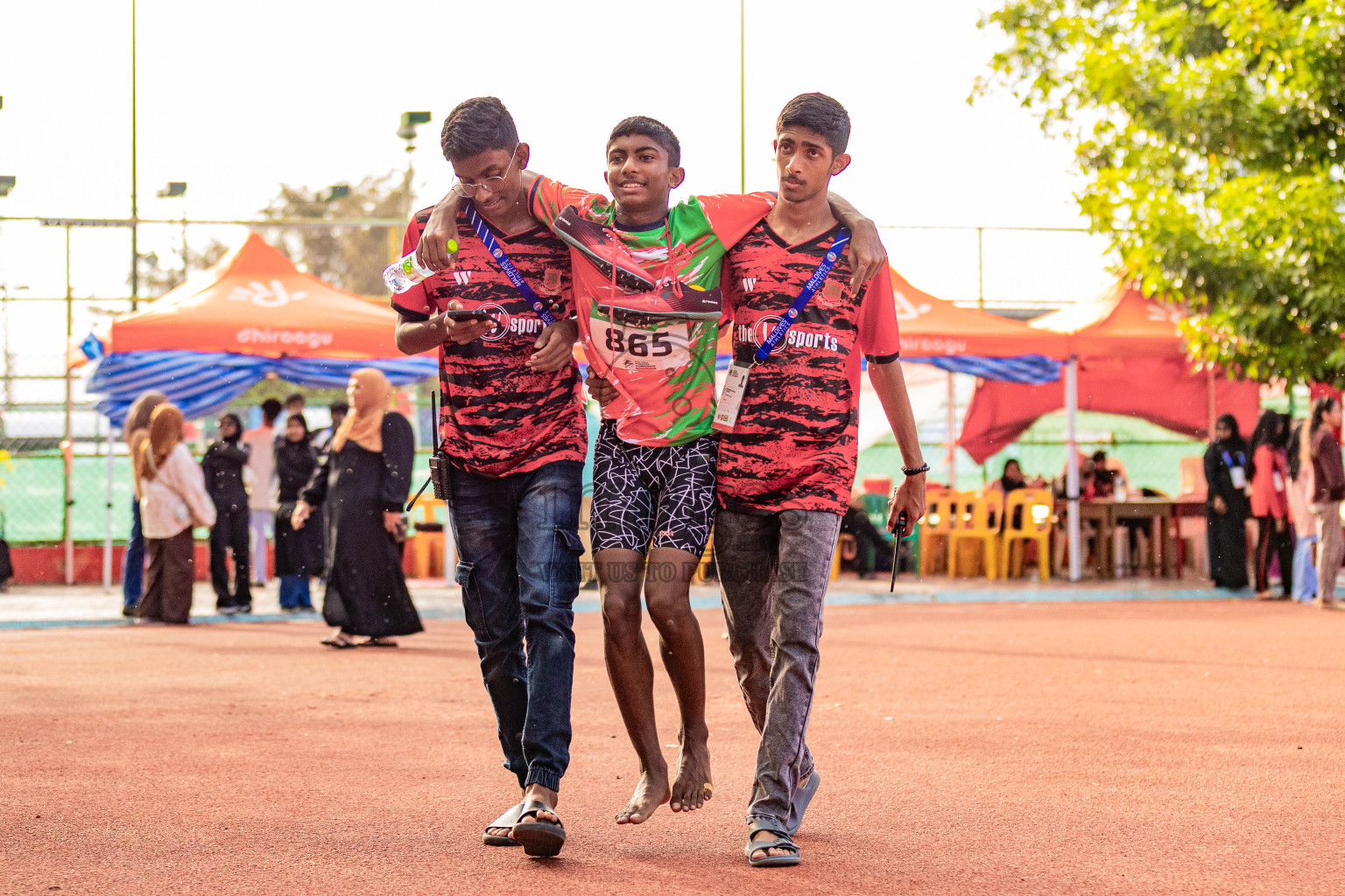 Day 3 of Inter-school Athletics Championship 2025 held in Ekuveni Synthetic Track, Male', Maldives on Wednesday, 08th October 2025. Photos by: Areef Adam  / Images.mv