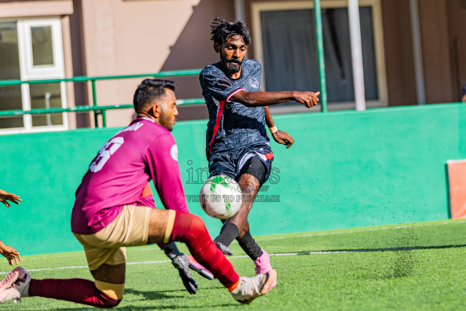 Taj Exotica vs The Marina in Resort League 2025 (South Male Zone) day 7 was held on Saturday, 4th October 2025 in Crossroads's Maldives, Photos: Areef Adam / images.mv