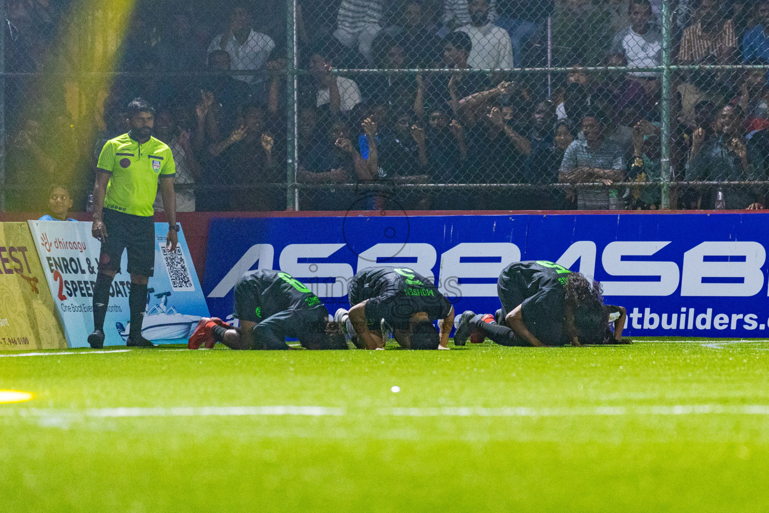 Road Recreation Club vs Club Combination SC Eydhafushi in Kings Cup Final of Club Maldives 2025 was held in Rehendhi Futsal Ground, Hulhumale', Maldives on Tuesday, 9th September 2025. Photos: Areef Adam / images.mv