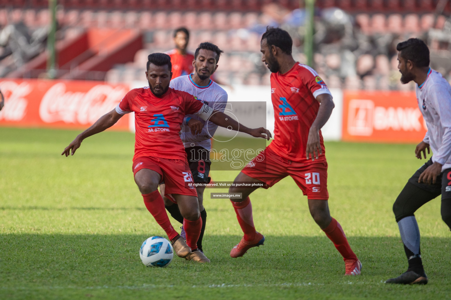 Tent Sports Club vs Club PK in 2nd Division 2022 on 13th July 2022, held in National Football Stadium, Male', Maldives  Photos: Hassan Simah / Images.mv