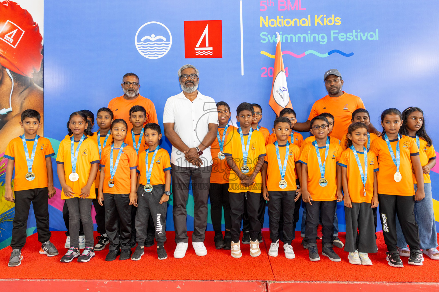 Closing of BML 5th National Swimming Kids Festival 2024 held in Hulhumale', Maldives on Saturday, 23rd November 2024.
Photos: Ismail Thoriq / images.mv