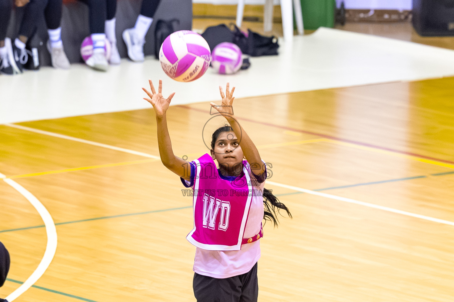 Day 9 of 24th Milo Netball Association Championship was held in Social Center at Male', Maldives on Tuesday, 9th September 2025. Photos: Mohamed Mahfooz Moosa / images.mv