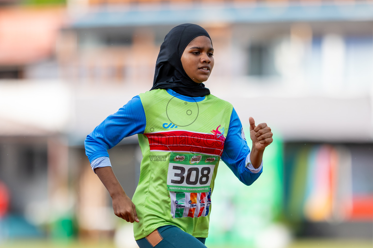 Day 3 of 12th Milo Association Championships was held in Ekuveni Track at Male', Maldives on Saturday, 26th April 2025. Photos: Ismail Thoriq / images.mv