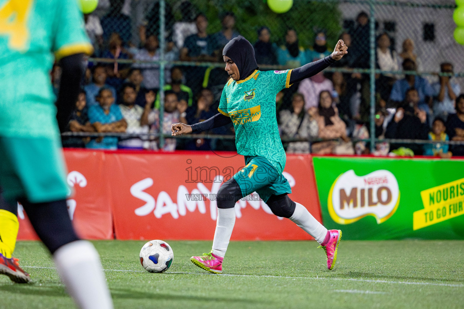 POLICE CLUB vs WAMCO in Club Maldives Classic 2024 held in Rehendi Futsal Ground, Hulhumale', Maldives on Monday, 16th September 2024. Photos: Nausham Waheed / images.mv