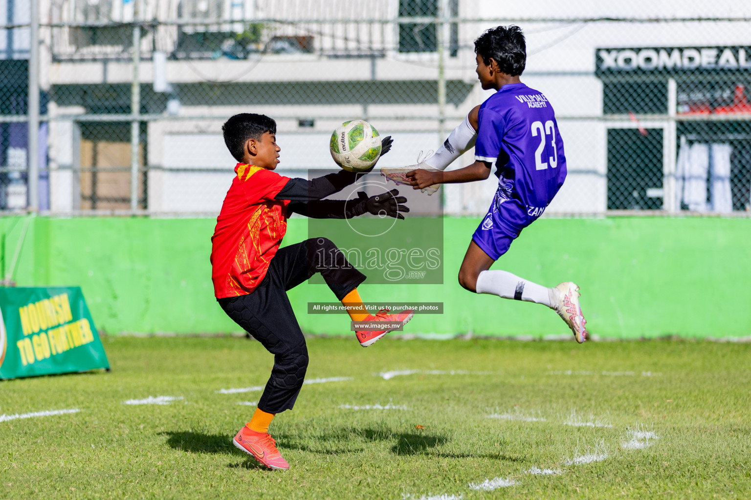 Day 1 of MILO Academy Championship 2023 (U12) was held in Henveiru Football Grounds, Male', Maldives, on Friday, 18th August 2023.