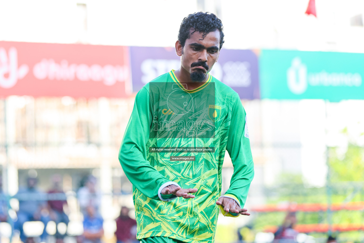 Team Allied vs Gas Club in Club Maldives Cup 2023 held in Hulhumale, Maldives, on Saturday, 22nd July 2023. Photos: Nausham Waheed / images.mv