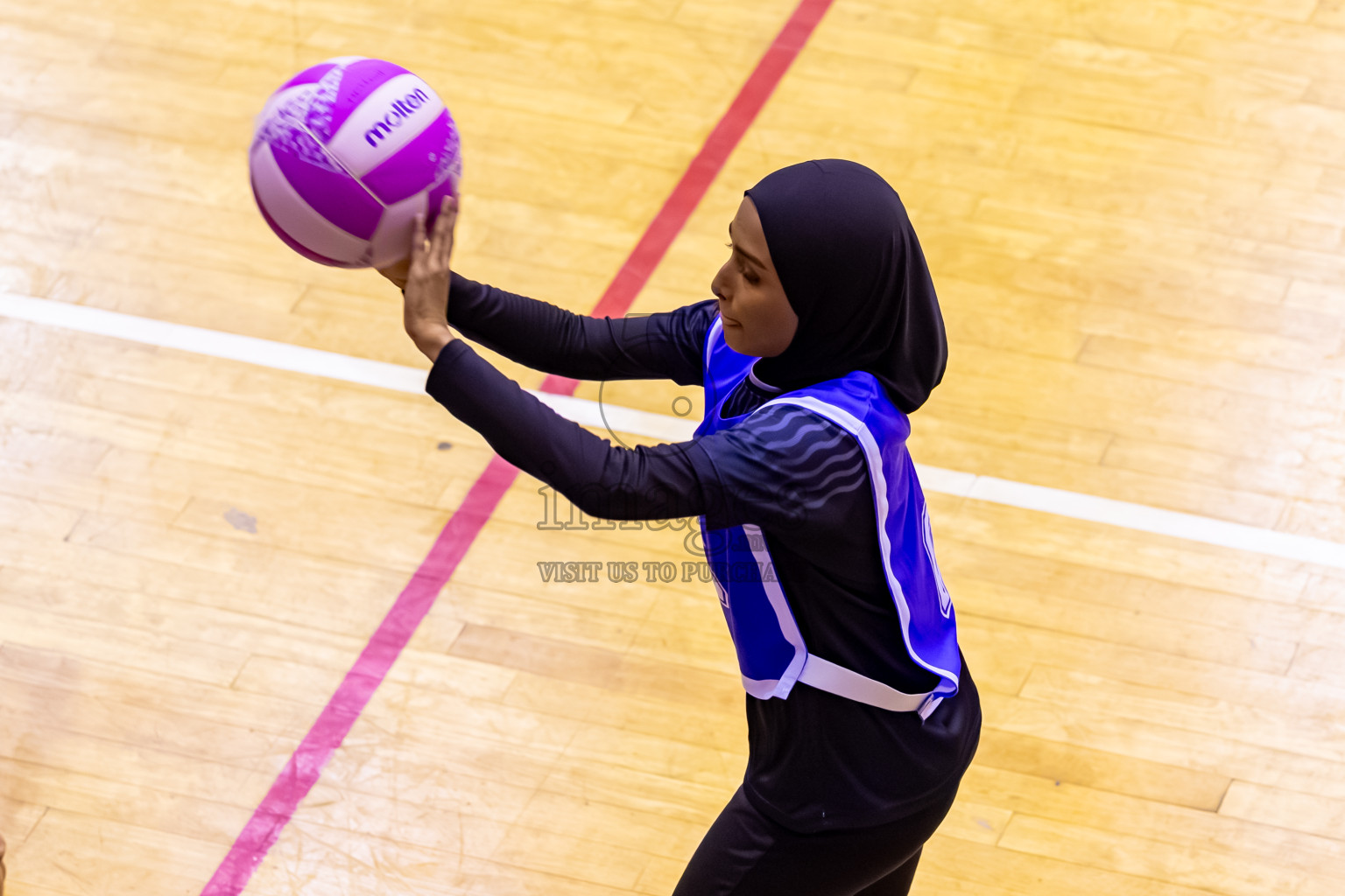 SC Skylark vs SC Shining Star in Day 7 of 24th Milo Netball Association Championship was held in Social Center at Male', Maldives on Sunday, 7th September 2025. Photos: Nausham Waheed / images.mv