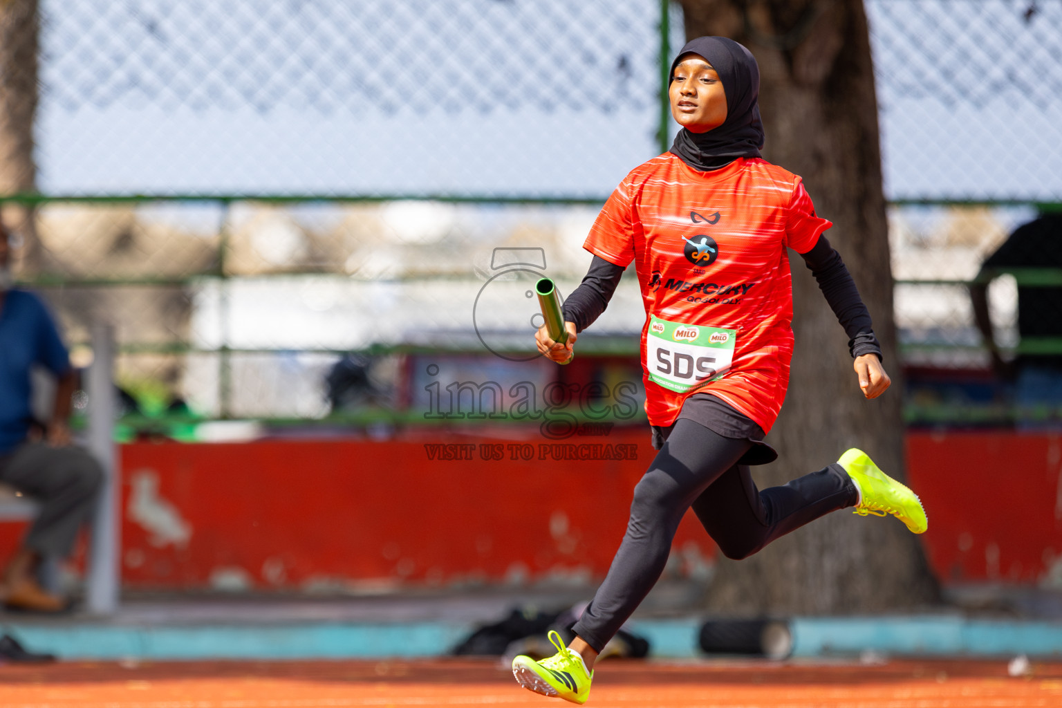 Day 3 of 12th Milo Association Championships was held in Ekuveni Track at Male', Maldives on Saturday, 26th April 2025. Photos: Ismail Thoriq / images.mv