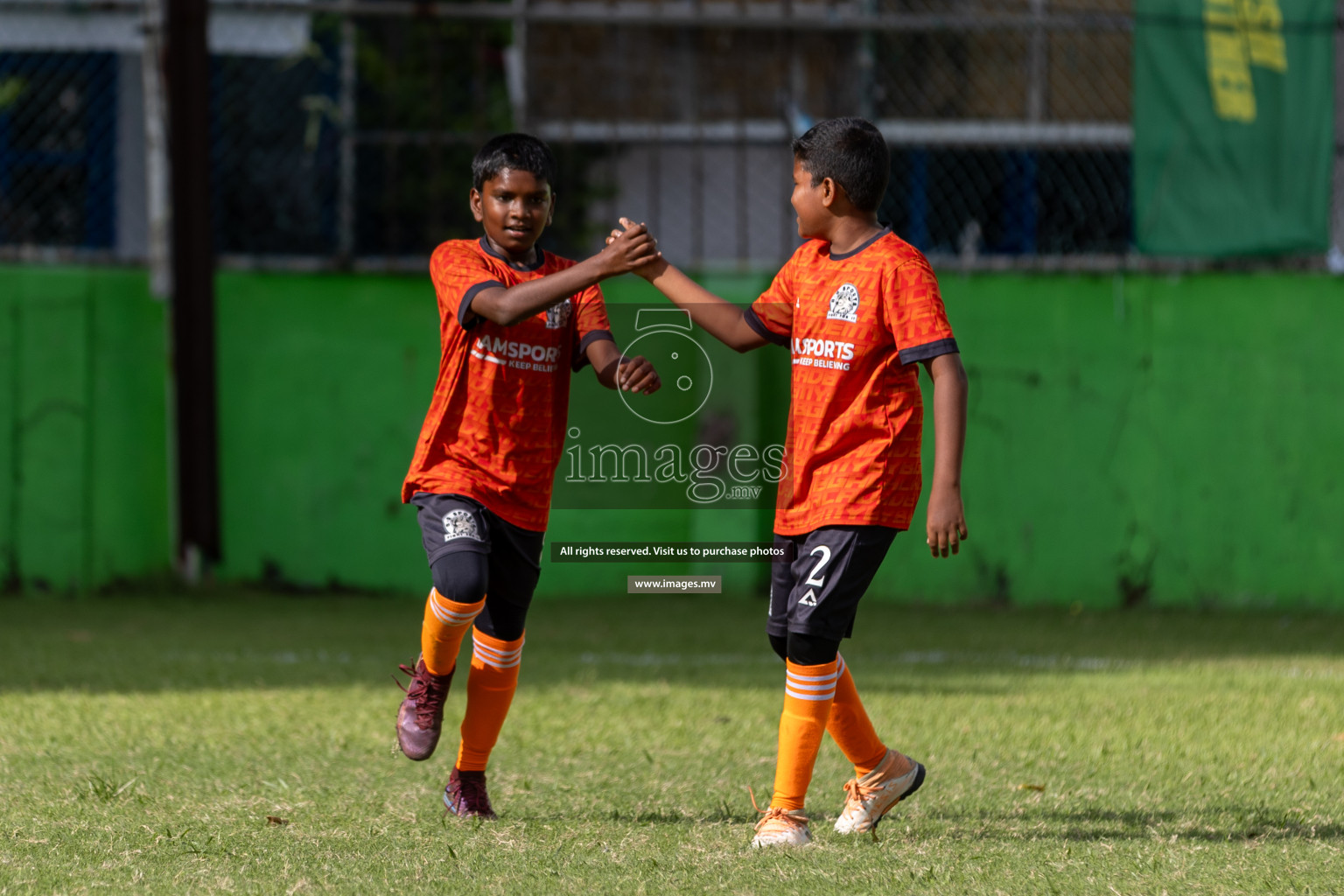 Day 1 of MILO Academy Championship 2023 (U12) was held in Henveiru Football Grounds, Male', Maldives, on Friday, 18th August 2023. Photos: Mohamed Mahfooz Moosa / images.mv