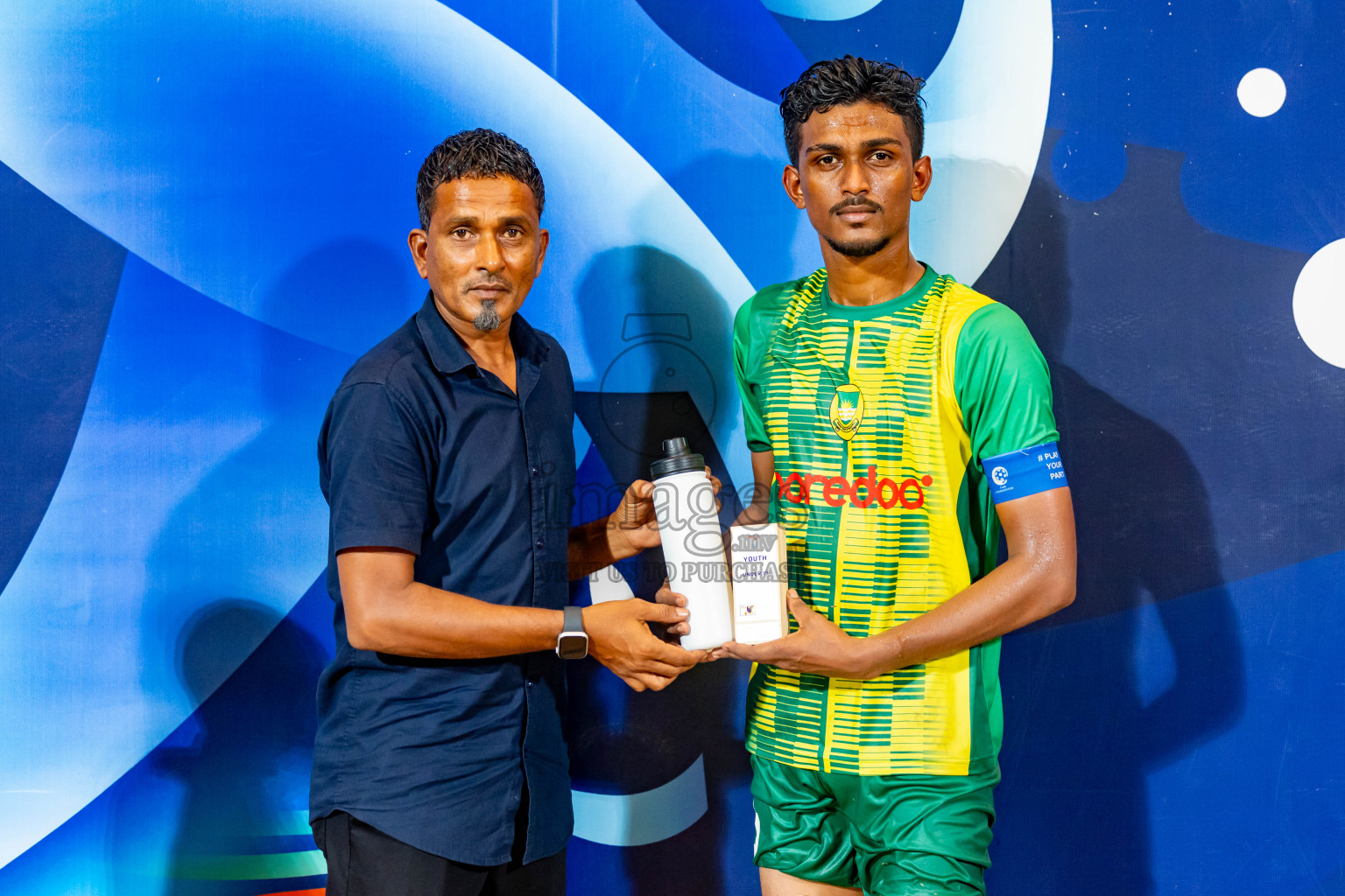 Maziya SRC vs Club Eagles in Day 4 of Under 19 Youth Championship 2024 was held at National Stadium in Male', Maldives on Thursday, 13th June 2024. Photos: Nausham Waheed / images.mv