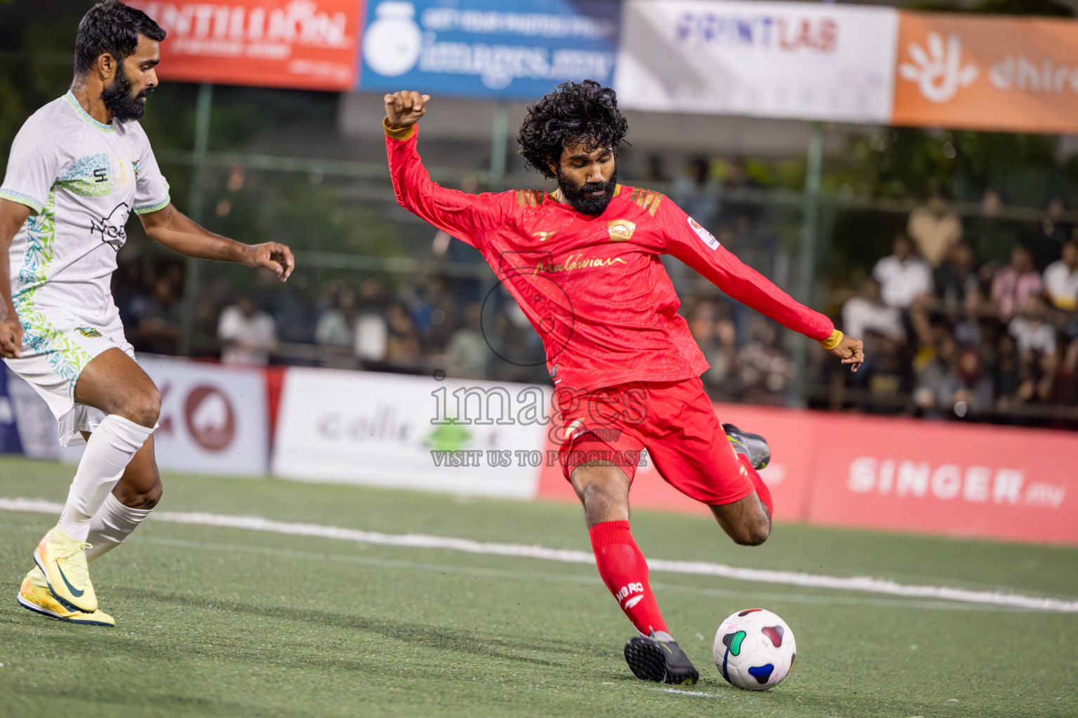 Maldivian vs Club WAMCO in Quarter Finals of Club Maldives Cup 2024 held in Rehendi Futsal Ground, Hulhumale', Maldives on Wednesday, 9th October 2024. Photos: Ismail Thoriq / images.mv