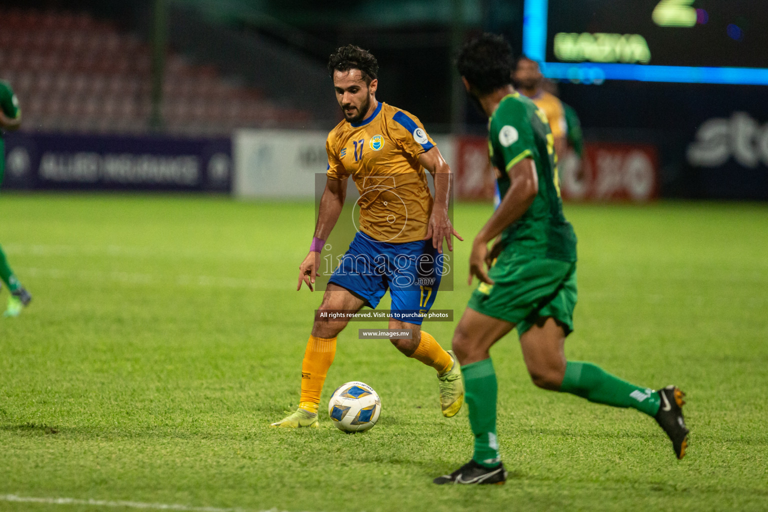 Maziya SRC vs Club Valencia in the Community Shield Match 2021/2022 on 15 December 2021 held in Male', Maldives. Photos: Hassan Simah / images.mv