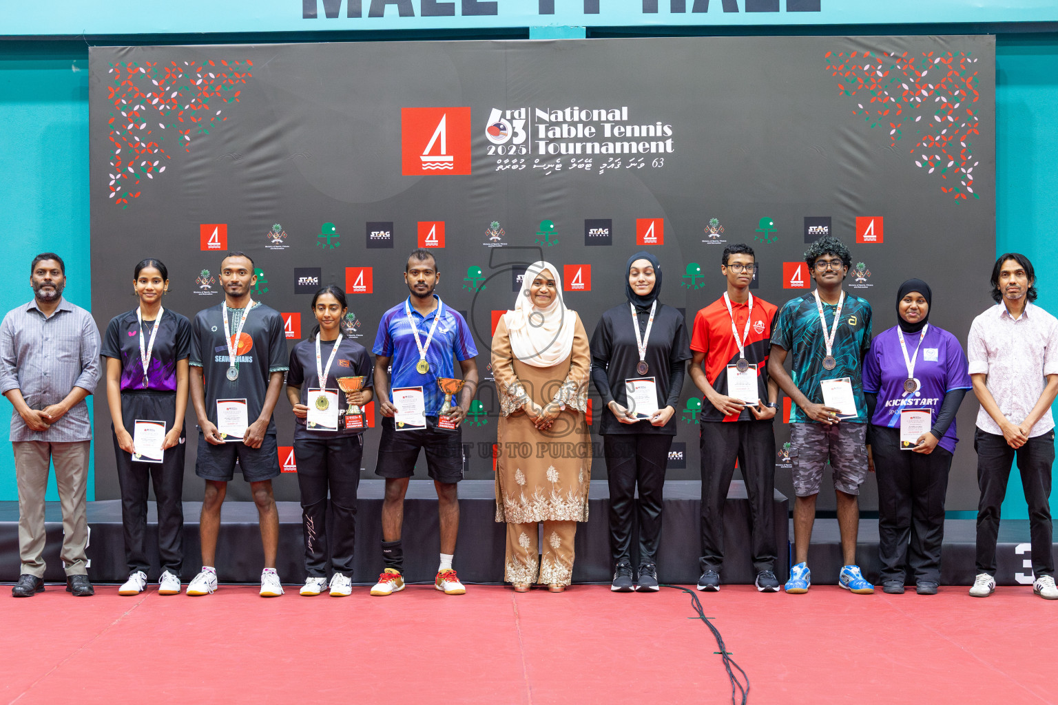 Day 6 of BML 63rd National Table Tennis Tournament 2025 was held on Saturday, 30th August 2025 in Male' TT Hall, Male', Maldives.
Photos: Ismail Thoriq / images.mv