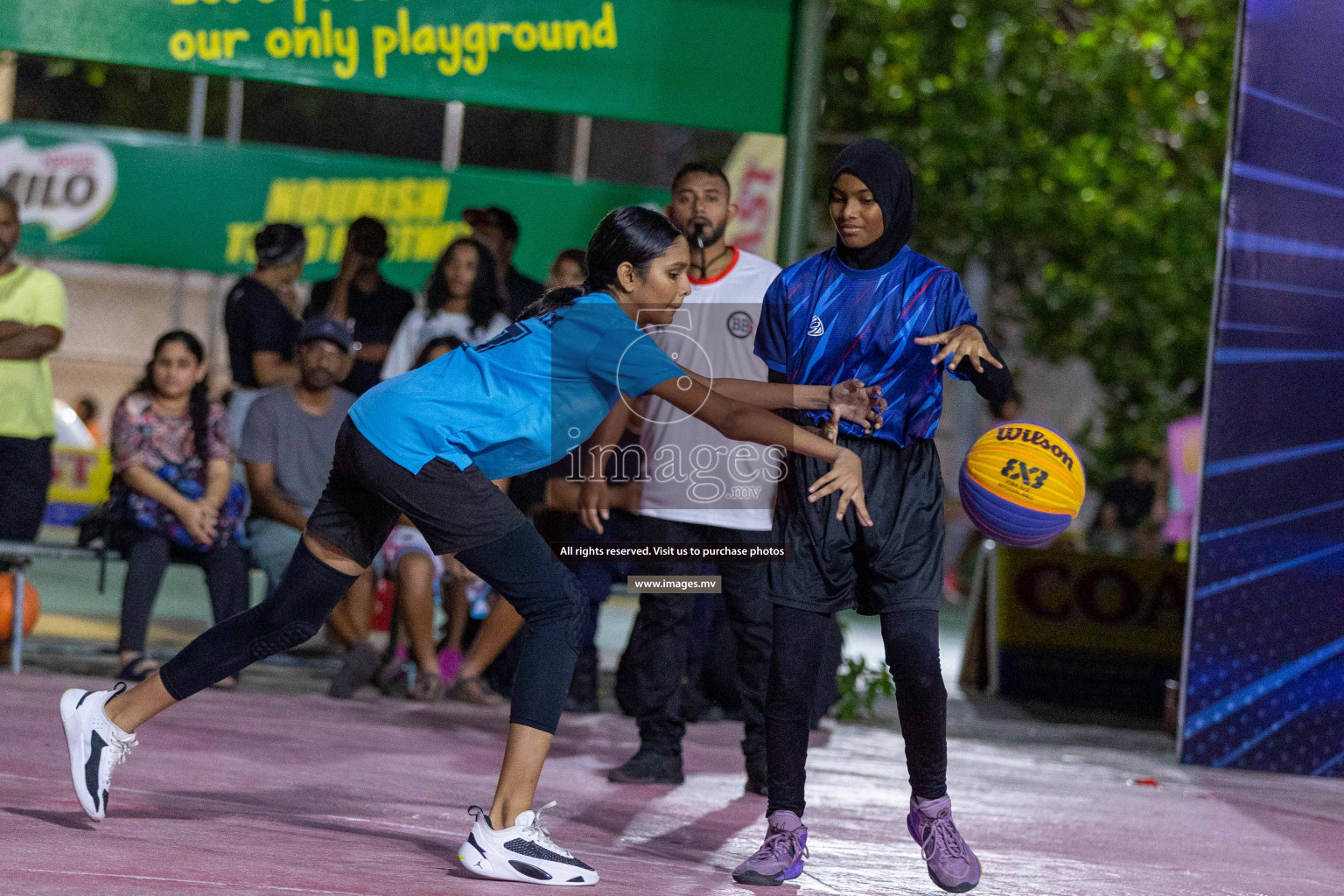 Day 5 of Slamdunk by Sosal on 16th April 2023 held in Male'. Photos: Ismail Thoriq / images.mv