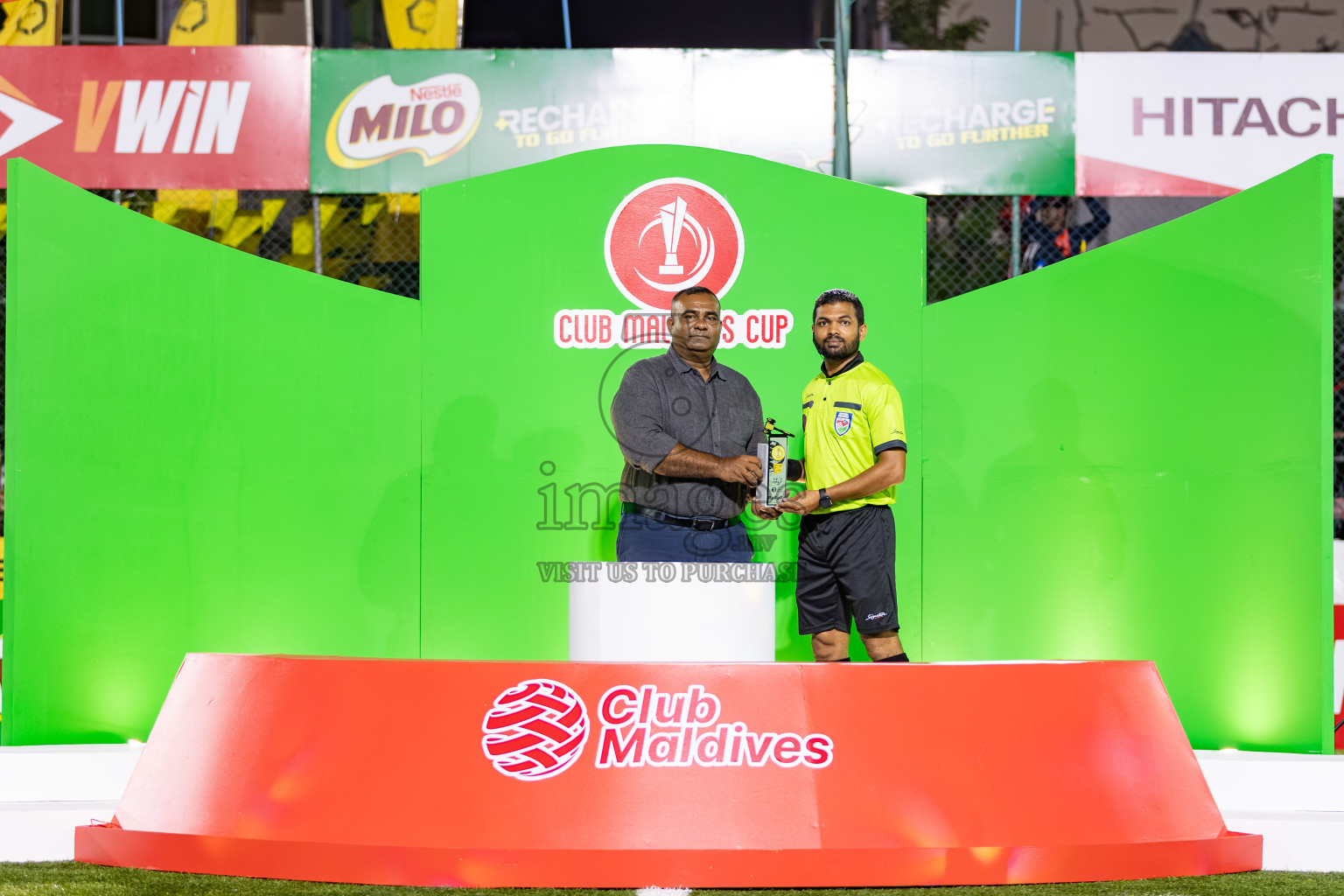 RRC vs STO RC in the Finals of Club Maldives Cup 2025 was held in Rehendhi Futsal Ground, Hulhumale', Maldives on Saturday, 25th October 2025. 
Photos: Hassan Simah / images.mv