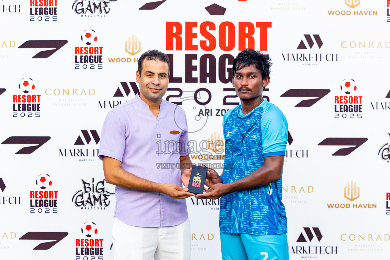 Kuramathi vs Lily Beach in Day 3 of Resort League 2025 (Ari Zone) was held on Sunday, 22nd June 2025 in Conrad Maldives Rangali Island, Alif Dhaalu Atoll, Maldives. Photos: Nausham Waheed / images.mv