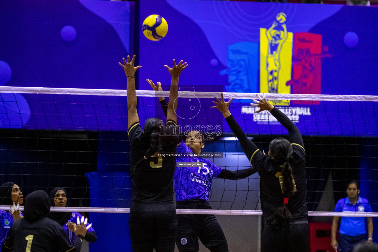 Volleyball Association Cup 2022-Women's Division-Match Day 3 was held in Male', Maldives on Thursday, 26th May 2022 Photos By: Ismail Thoriq / images.mv