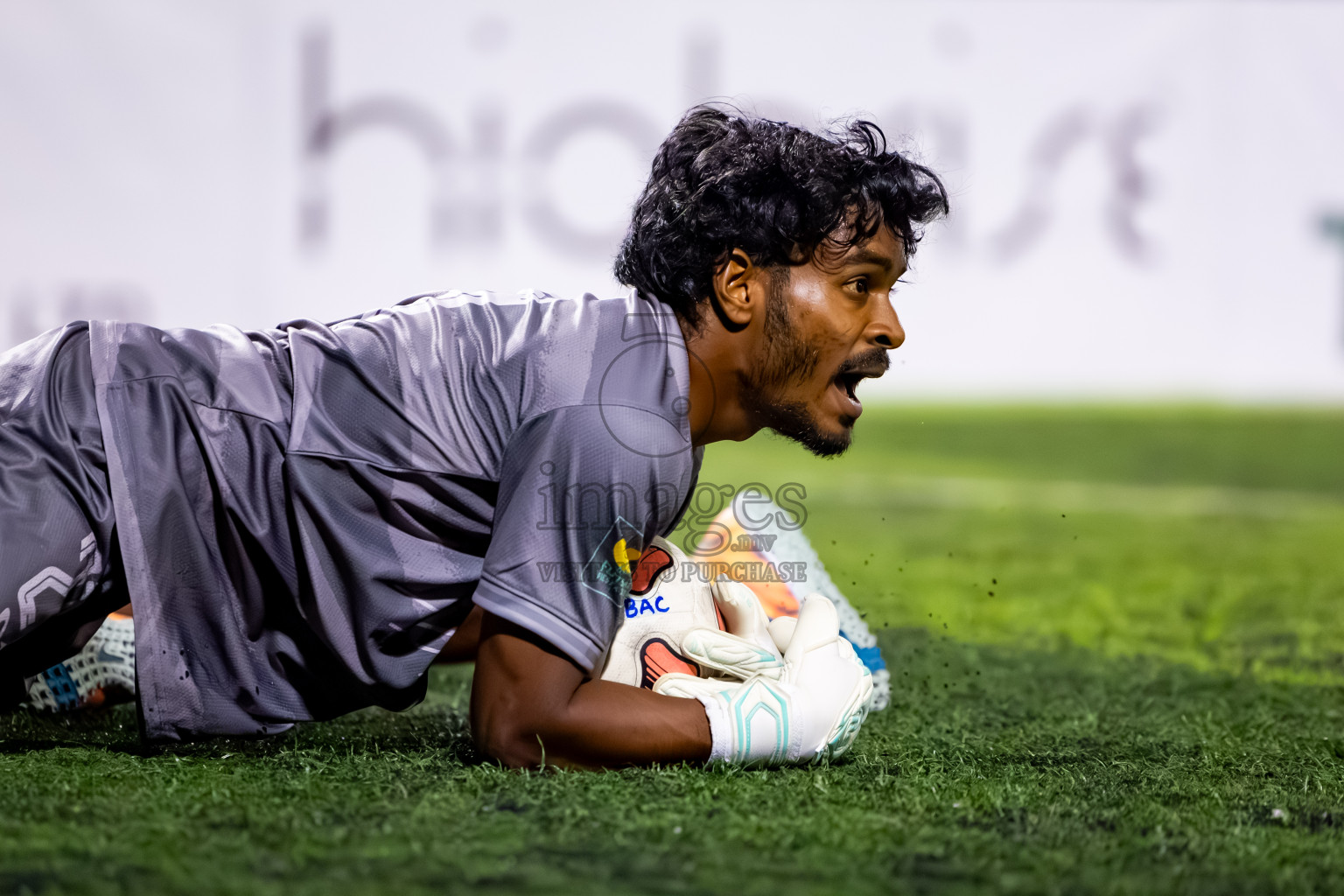 Dhonfan vs Eydhafushi in Day 4 of Better in Baa Futsal Fiesta 2025 Men's division held in B. Eydhafushi, Maldives on Saturday, 8th November 2025. Photos: Nausham Waheed / images.mv