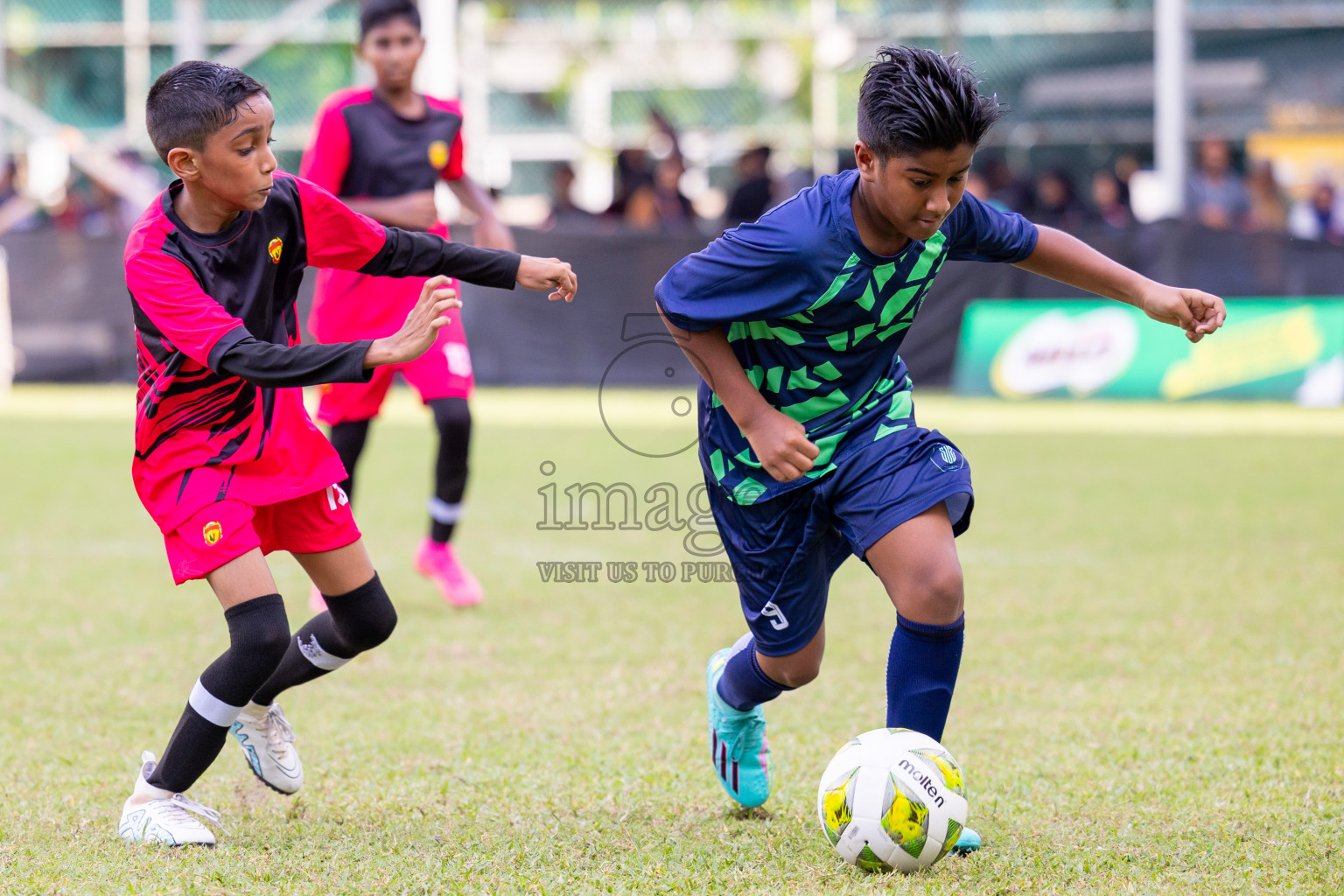 Day 1 of MILO Academy Championship 2024 - U12 was held at Henveiru Grounds in Male', Maldives on Thursday, 4th July 2024. 
Photos: Ismail Thoriq / images.mv