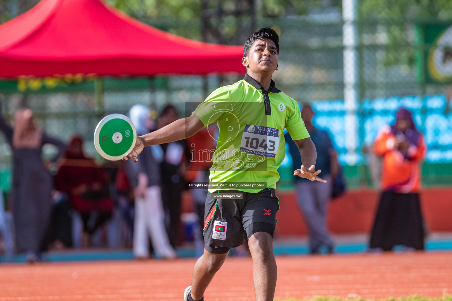 Day 1 of Inter-School Athletics Championship held in Male', Maldives on 22nd May 2022. Photos by: Nausham Waheed / images.mv