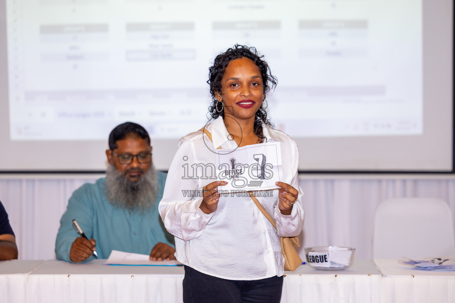 Draw Ceremony of Office League 2025 held in Male', Maldives on Saturday, 12th April 2025. Photos: Nausham Waheed / images.mv