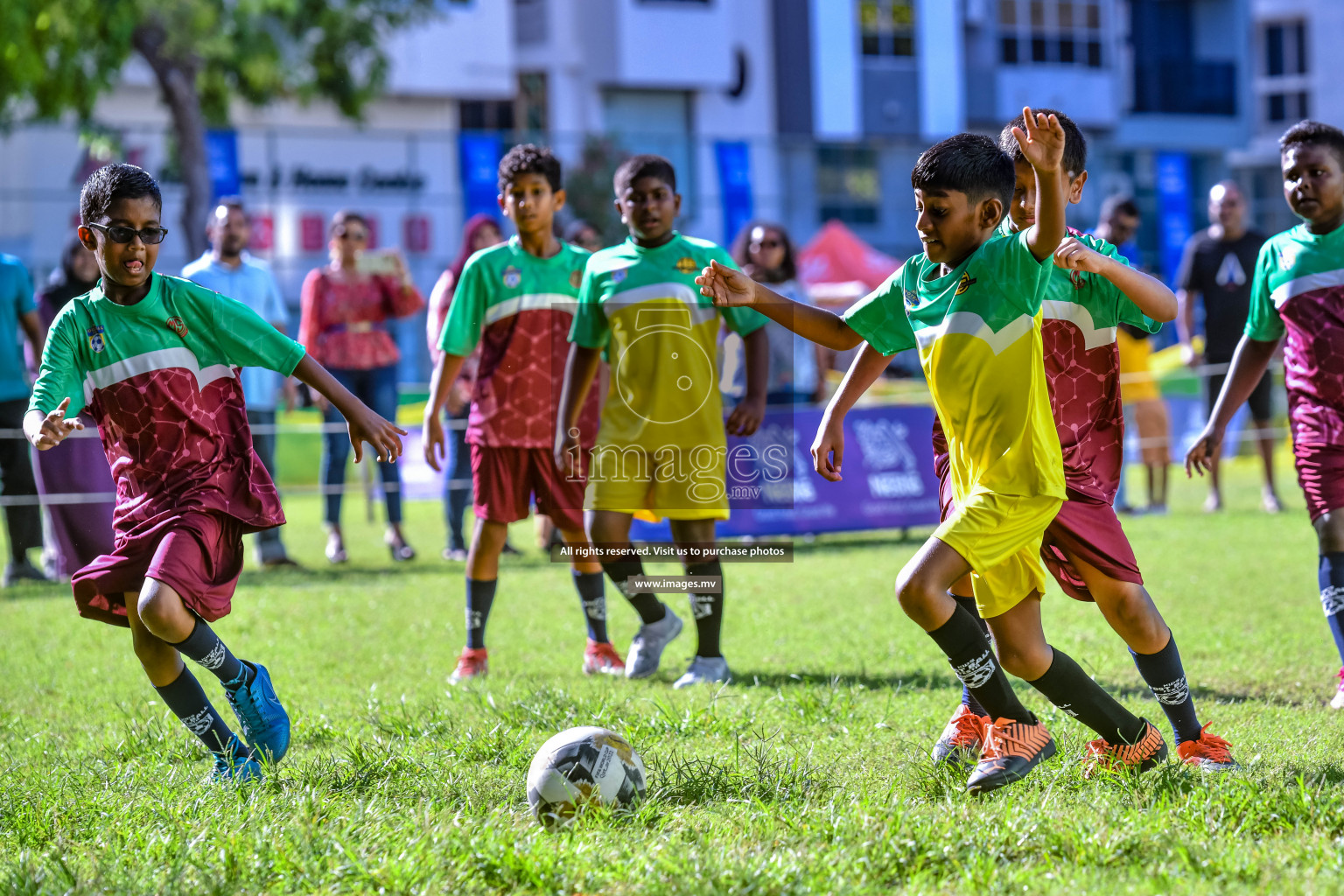 Day 2 of Milo Kids Football Fiesta 2022 was held in Male', Maldives on 20th October 2022. Photos: Nausham Waheed/ images.mv