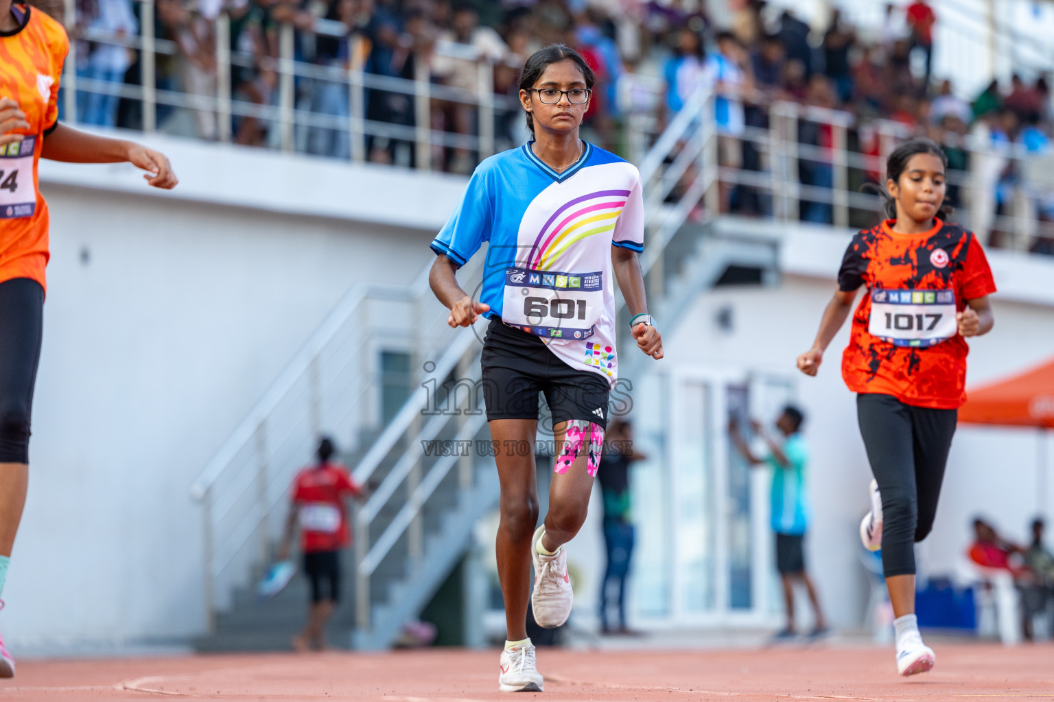 Day 5 of MWSC Interschool Athletics Championships 2024 held in Hulhumale Running Track, Hulhumale, Maldives on Wednesday, 13th November 2024. Photos by: Ismail Thoriq / Images.mv