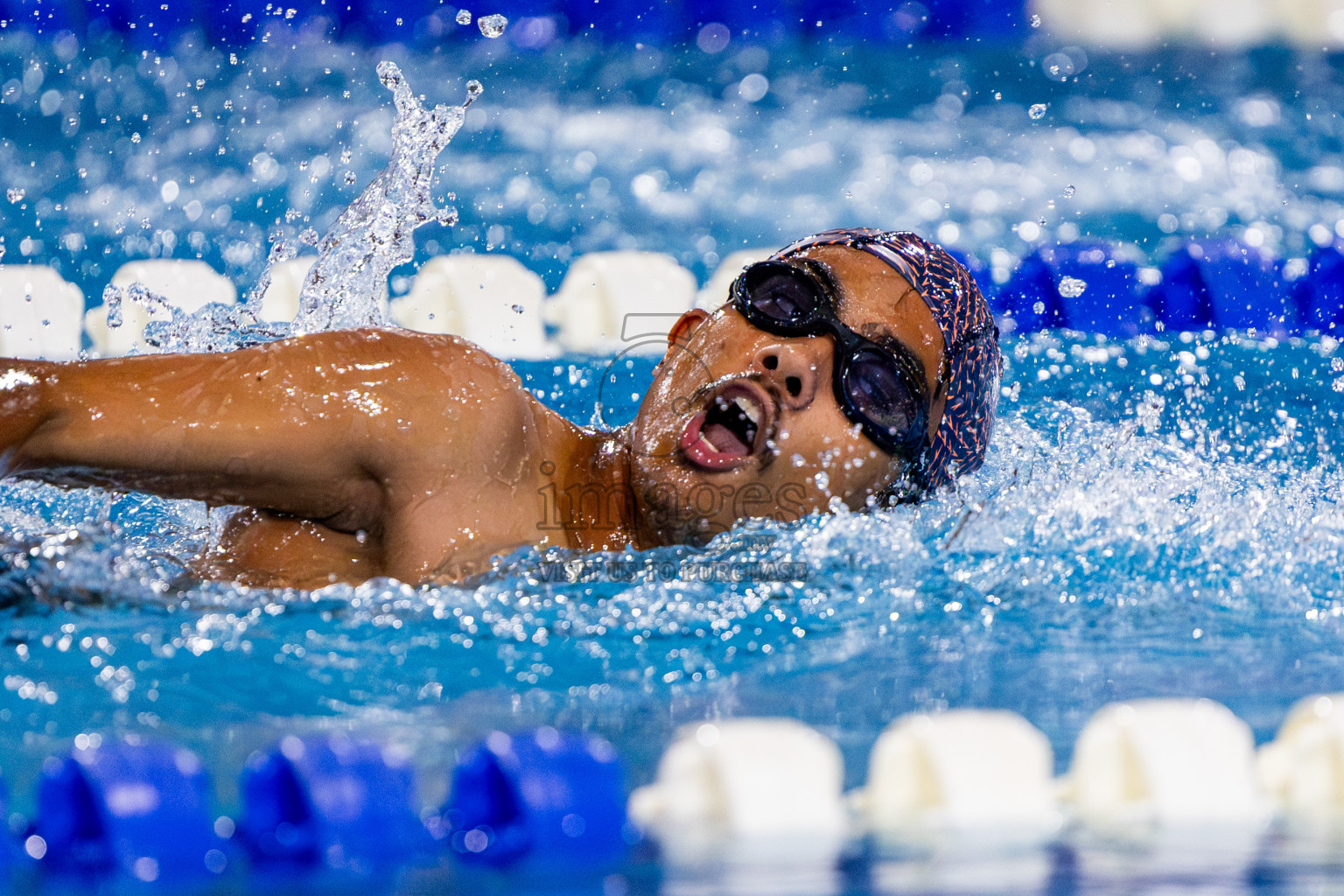 Day 2 of 20th Inter-school Swimming Competition 2024 held in Hulhumale', Maldives on Sunday, 13th October 2024. Photos: Nausham Waheed / images.mv