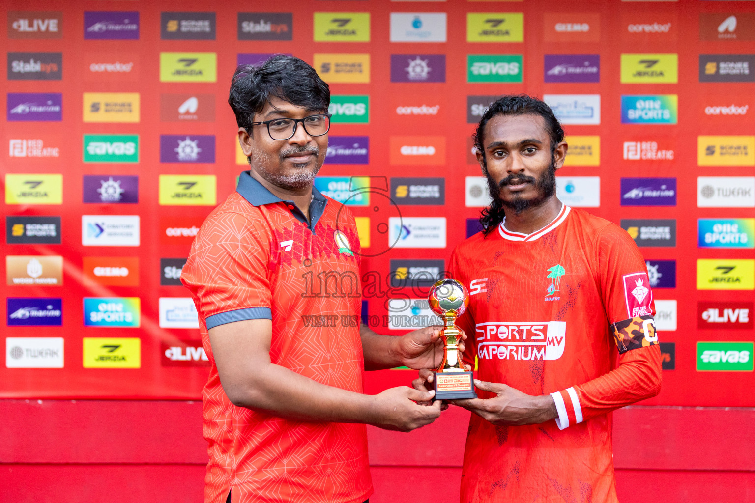 ADh Kunburudhoo VS ADh Dhangethi in Day 6 of Golden Futsal Challenge 2025 on Friday, 6th January 2025, in Hulhumale', Maldives 
Photos: Hassan Simah / images.mv