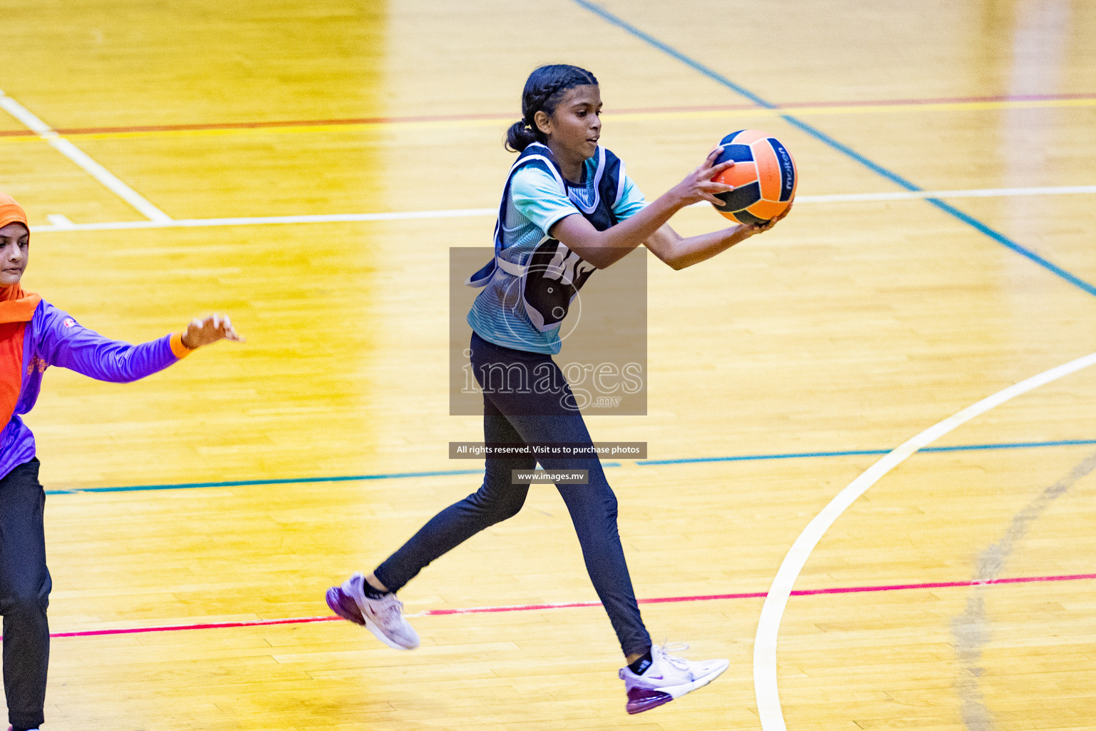 Day2 of 24th Interschool Netball Tournament 2023 was held in Social Center, Male', Maldives on 28th October 2023. Photos: Nausham Waheed / images.mv