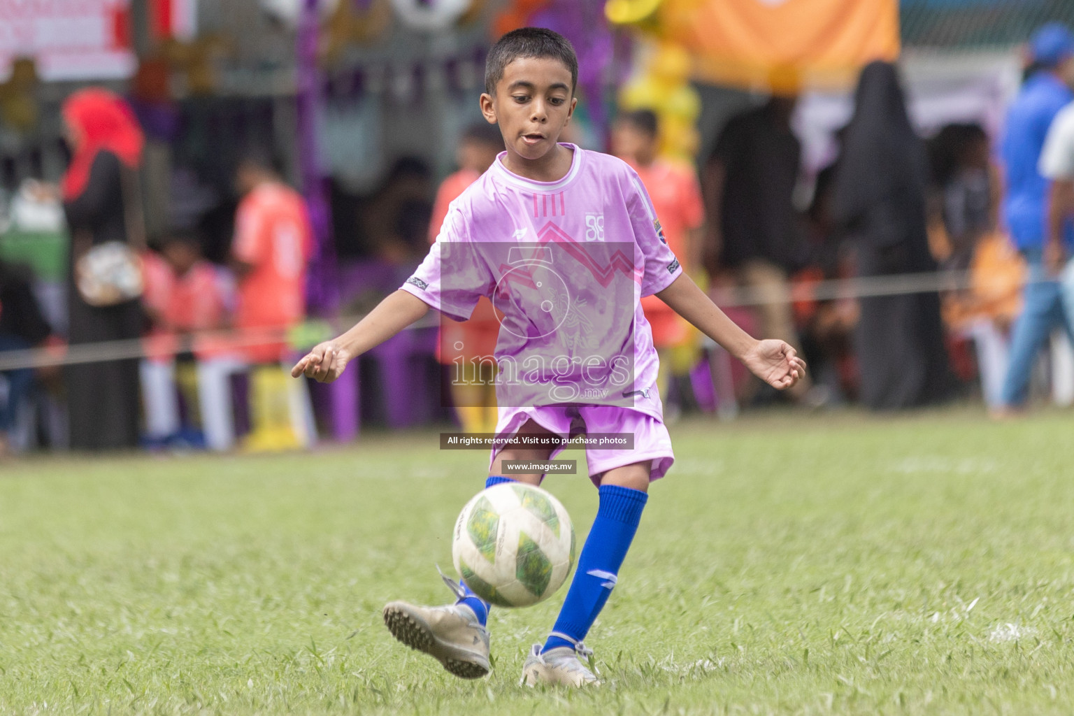 Day 1 of Nestle kids football fiesta, held in Henveyru Football Stadium, Male', Maldives on Wednesday, 11th October 2023 Photos: Shut Abdul Sattar/ Images.mv