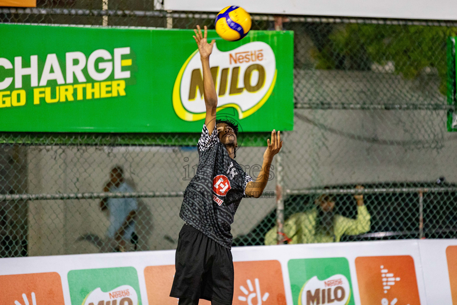 Maathoda Sports Club vs Goodies Sports Club in Milo National Junior Volleyball Championship 2025 Day 2 was held on Sunday, 23rd November 2025 at Ekuveni Turf Court Male', Maldives. Photos: Areef Adam / images.mv