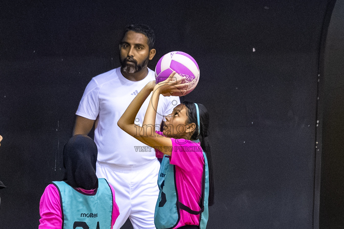 Day 8 of 24th Milo Netball Association Championship was held in Social Center at Male', Maldives on Monday, 8th September 2025. Photos: Mohamed Mahfooz Moosa / images.mv