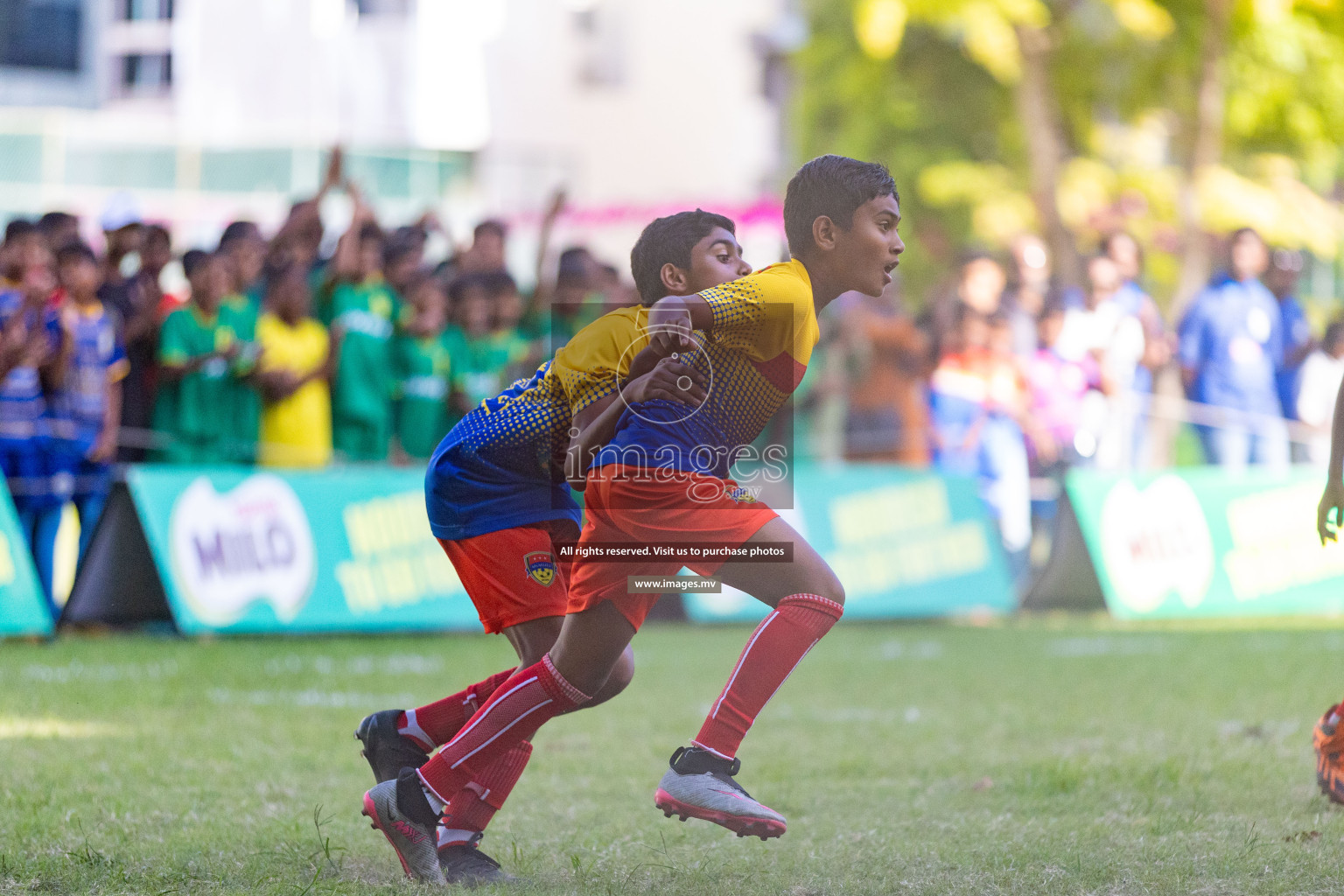 Day 2 of MILO Academy Championship 2023 (U12) was held in Henveiru Football Grounds, Male', Maldives, on Saturday, 19th August 2023. Photos: Nausham Waheedh / images.mv