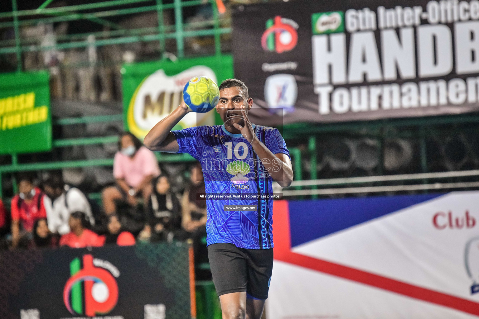 Day 6 of Milo 6th Inter Office Handball Tournament 2022 - Photos by Nausham Waheed