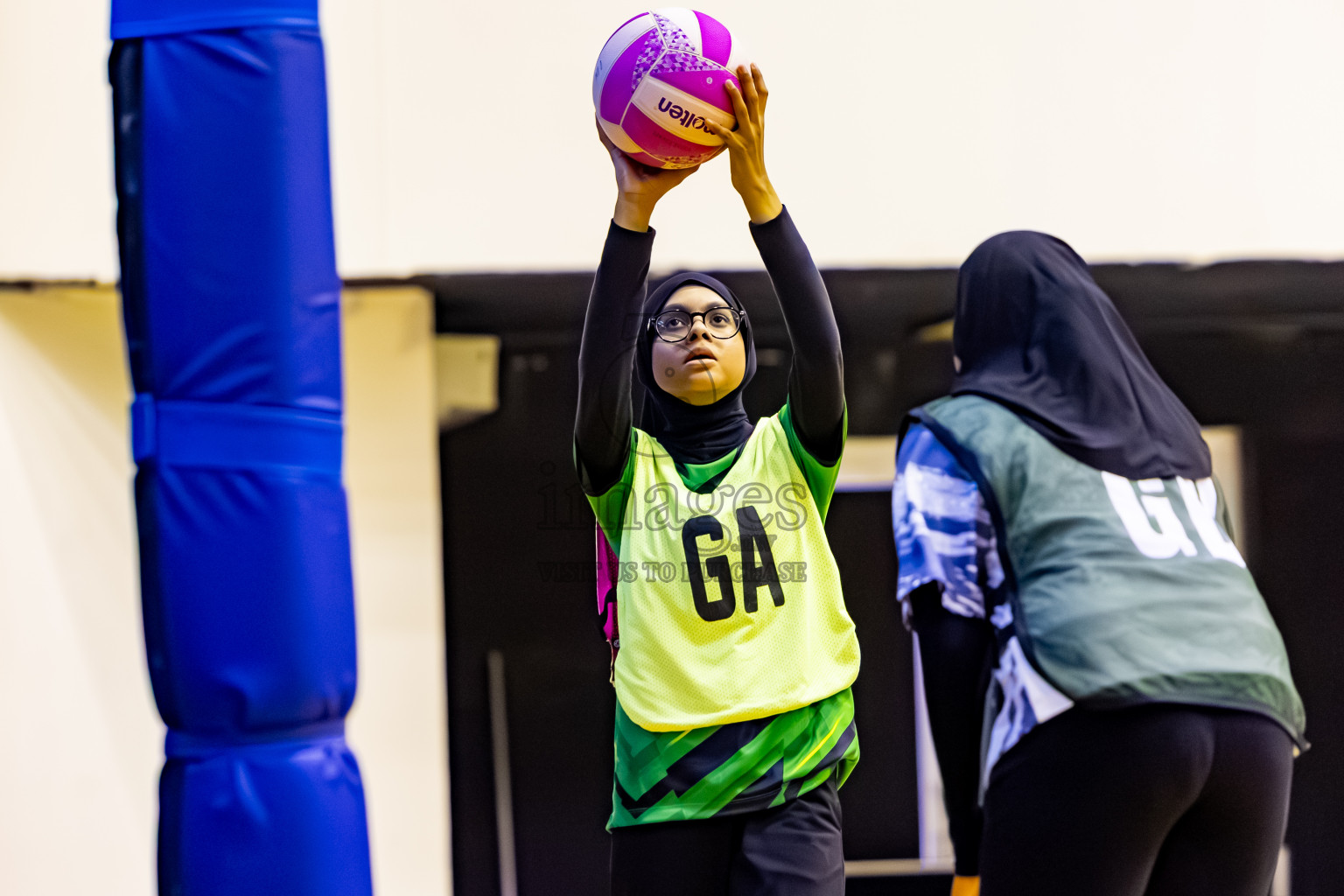 C Green Streets vs SC Skylark in Day 2 of 24th Milo Netball Association Championship held in Social Center at Male', Maldives on Tuesday, 2nd September 2025. Photos: Nausham Waheed / images.mv