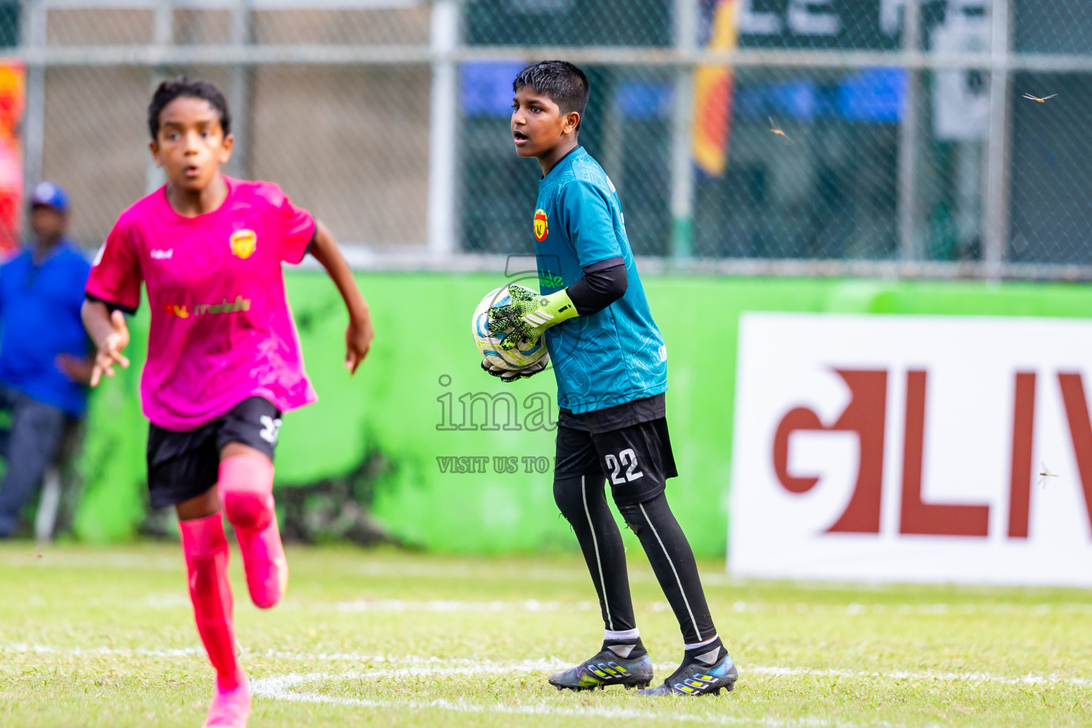 Under 12 United Victory vs Valancia on day 3 of Dhivehi Youth League 2024 held at Henveiru Stadium on Saturday, 23rd November 2024. Photos: Nausham Waheed/ Images.mv